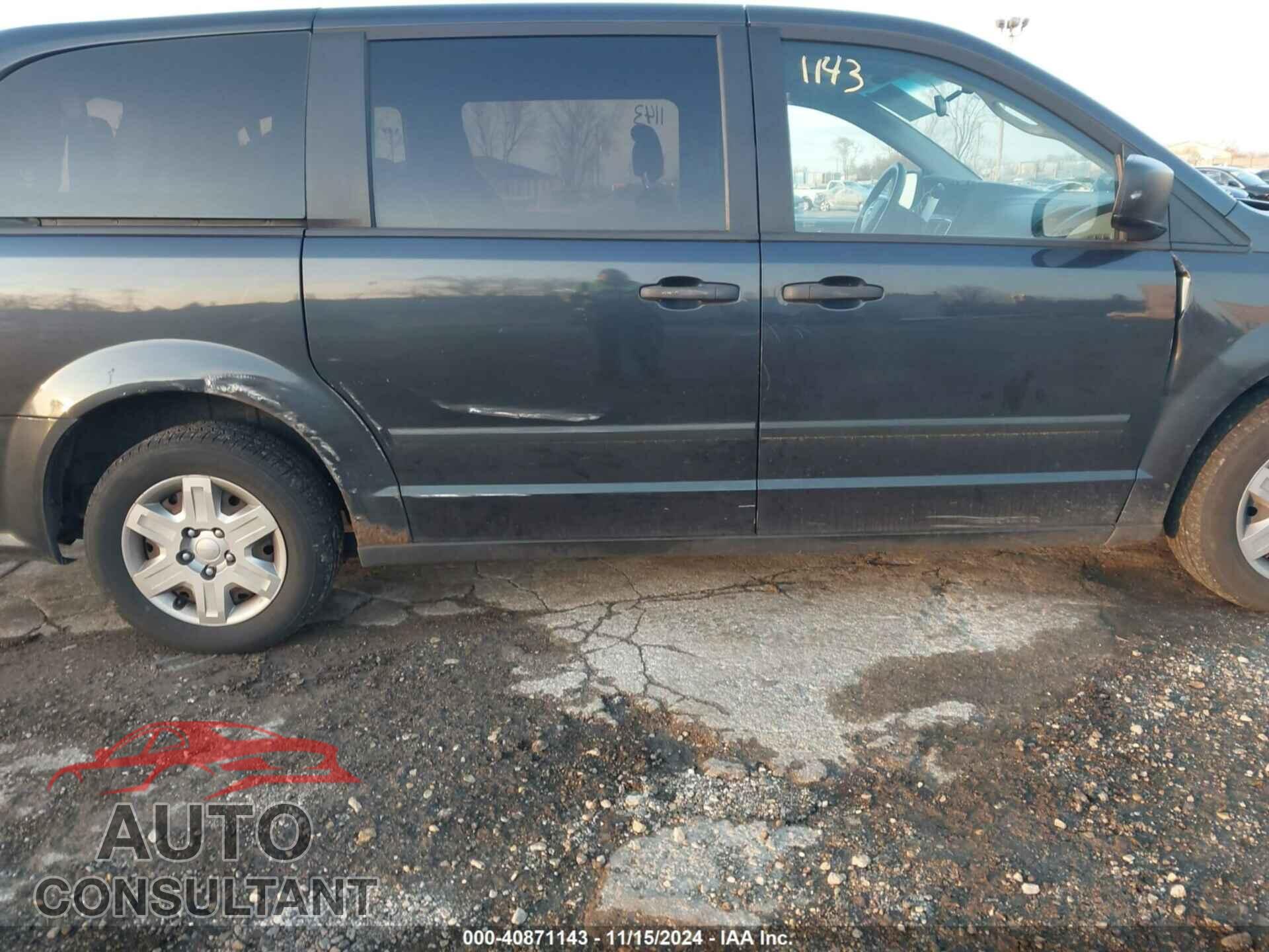 DODGE GRAND CARAVAN 2013 - 2C4RDGBG0DR615593