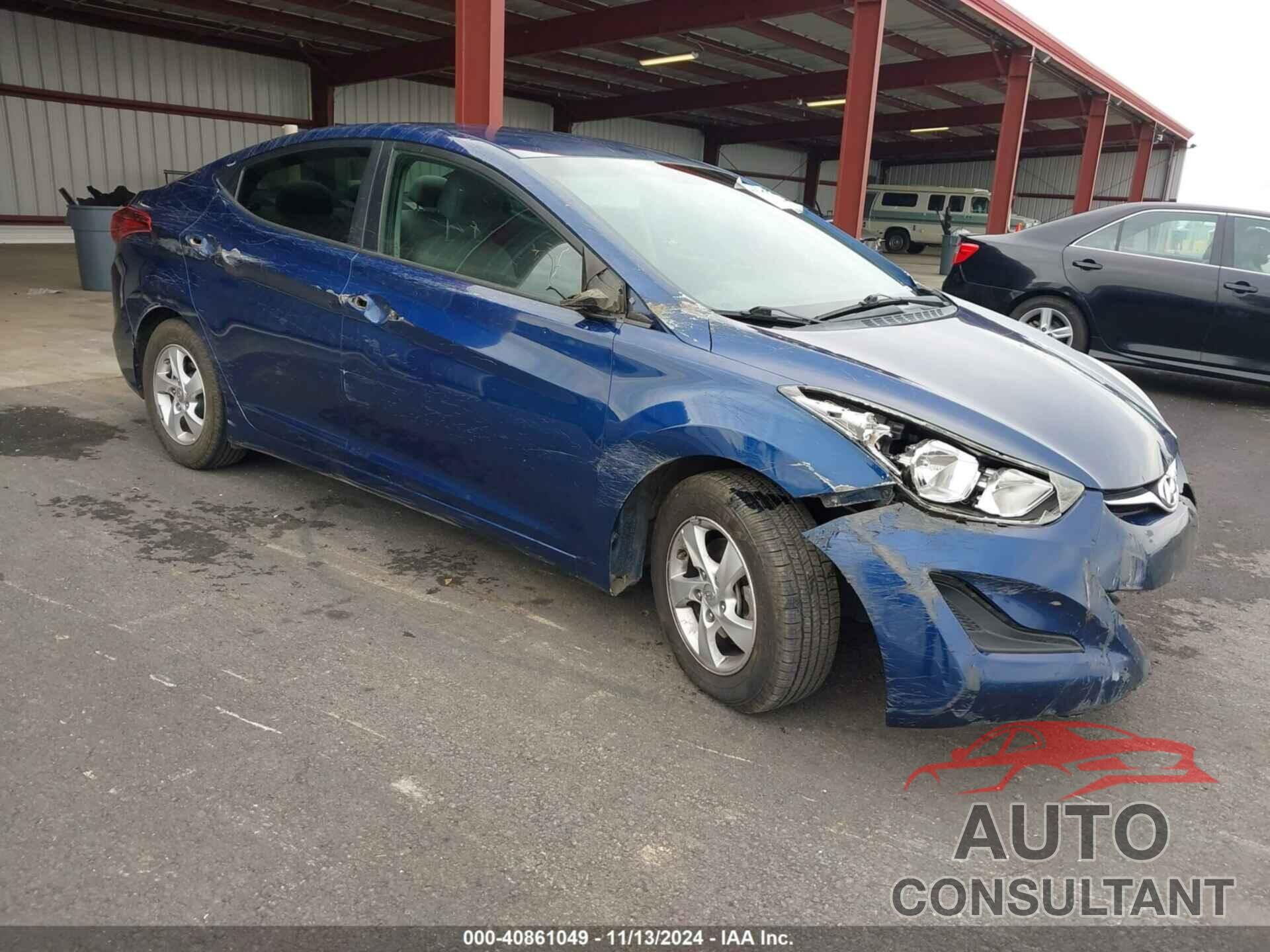 HYUNDAI ELANTRA 2015 - 5NPDH4AE1FH645327