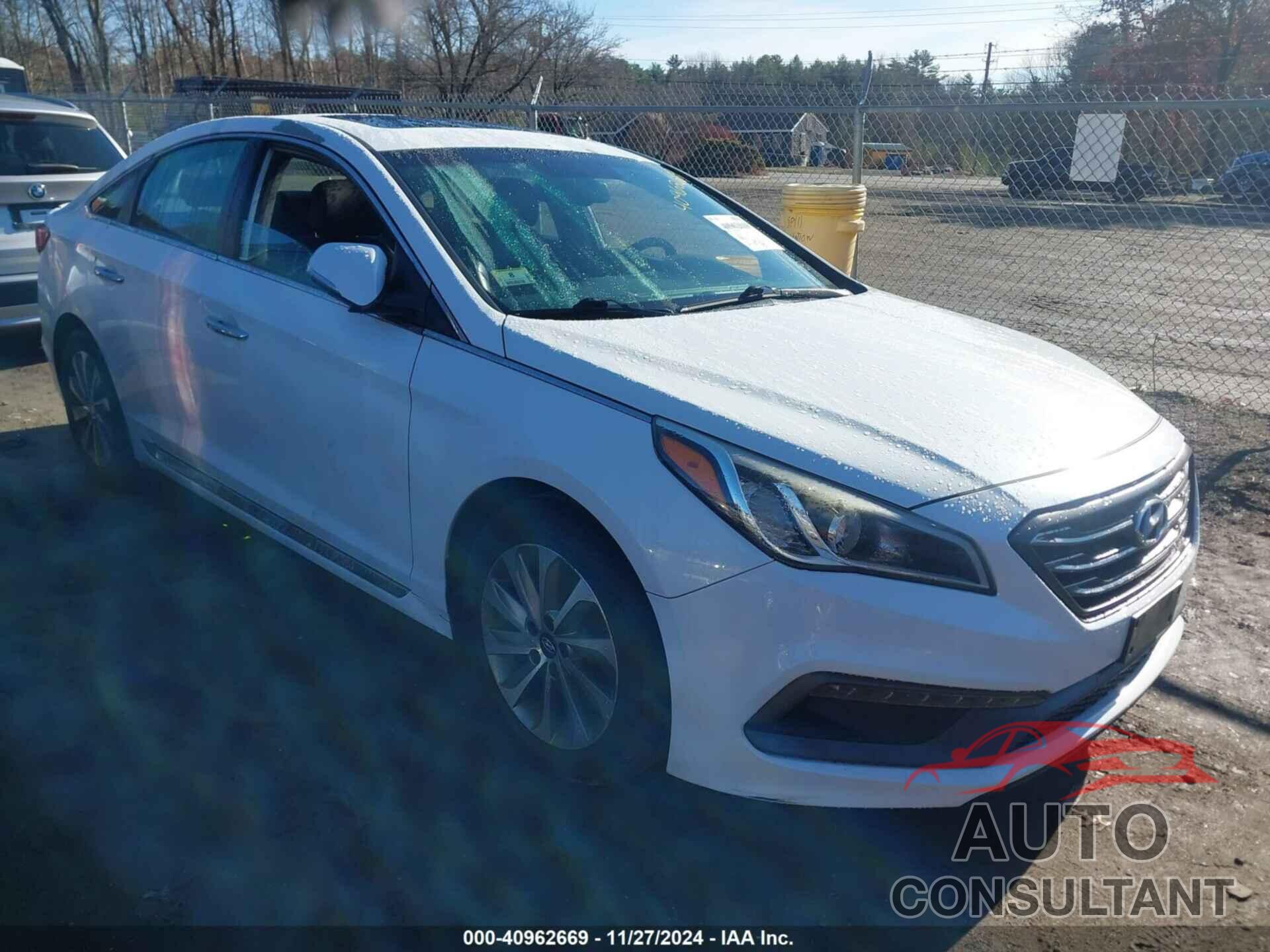 HYUNDAI SONATA 2017 - 5NPE34AF8HH484179