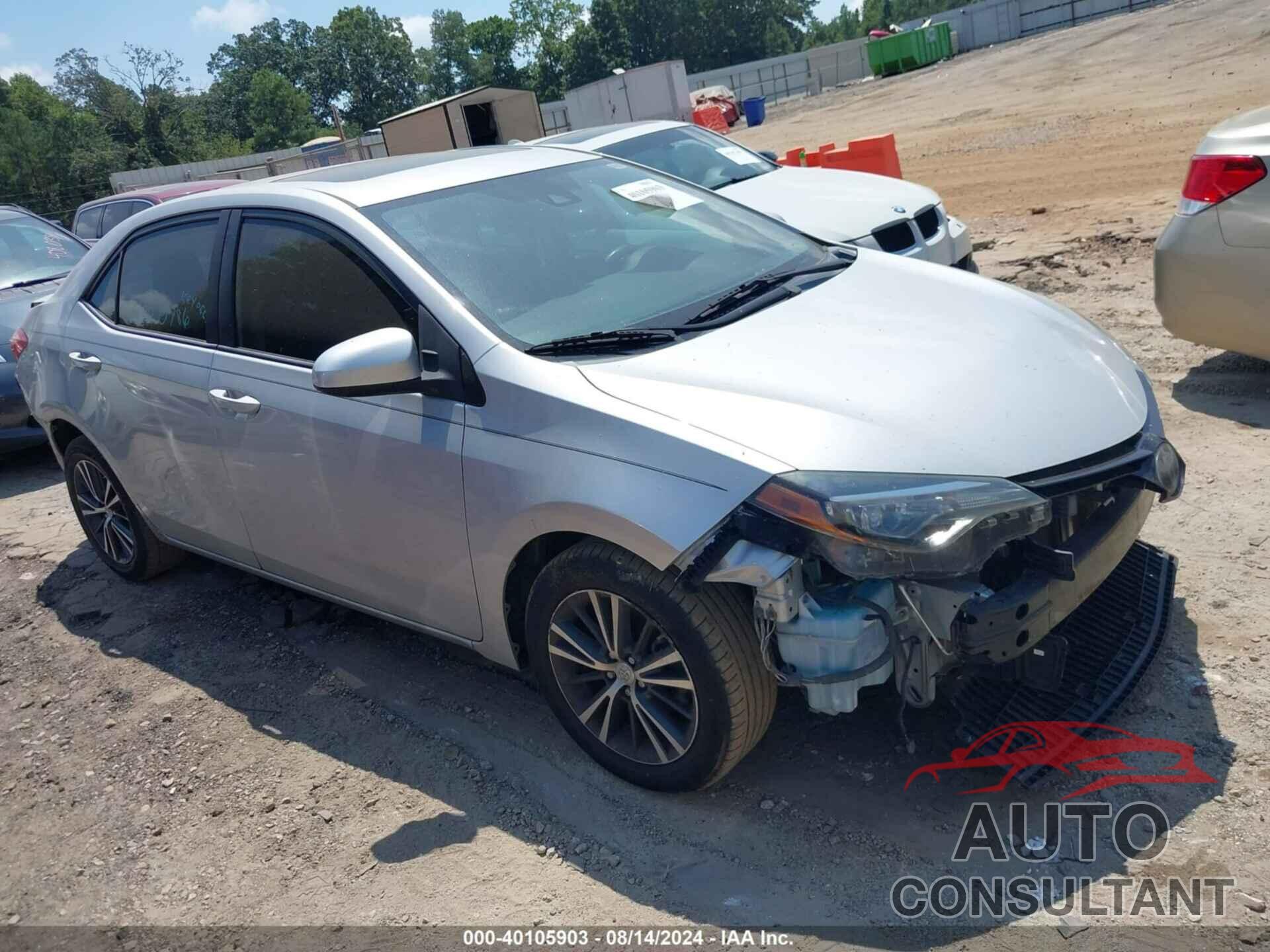 TOYOTA COROLLA 2018 - 2T1BURHE2JC100786