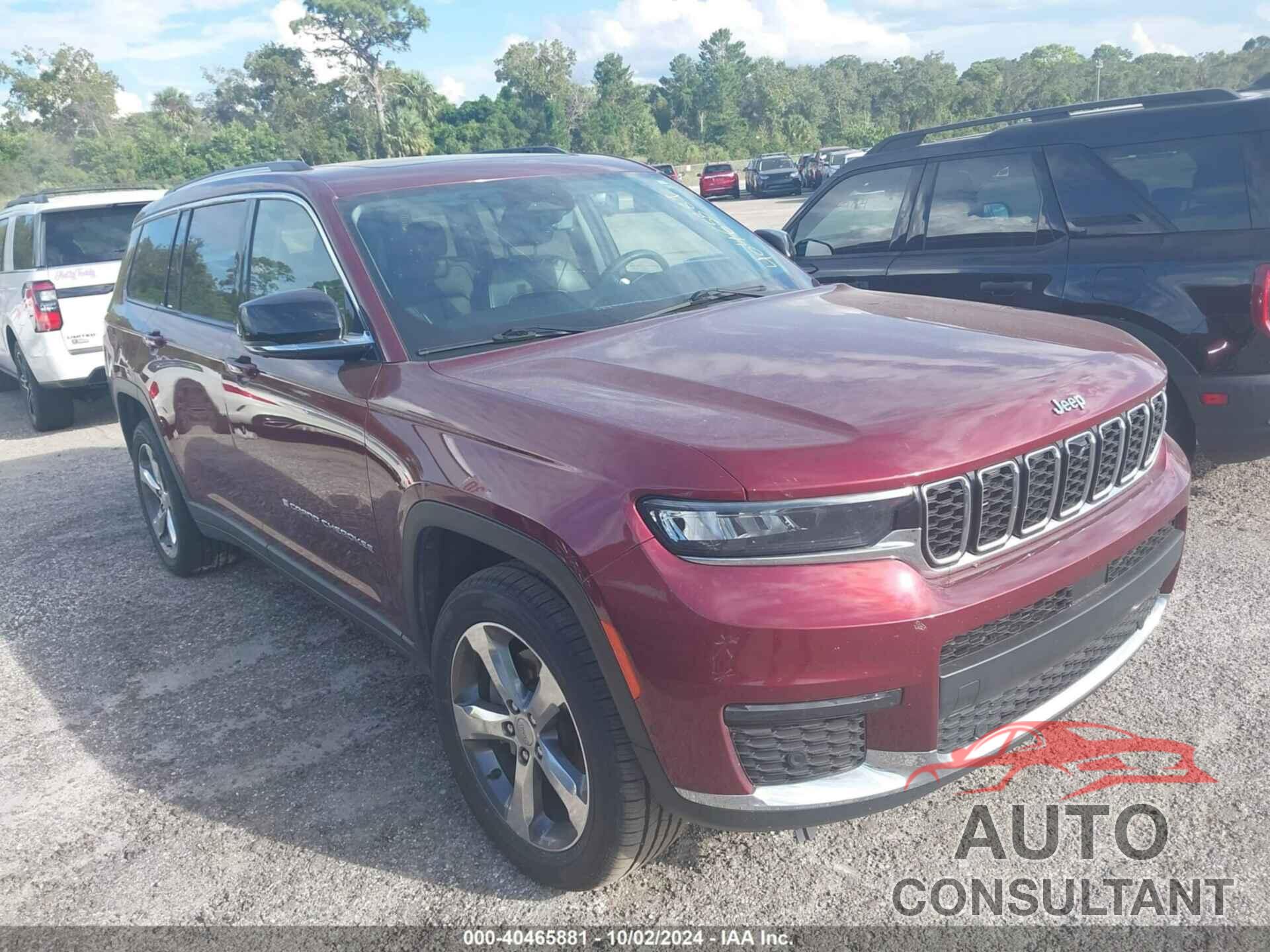 JEEP GRAND CHEROKEE 2021 - 1C4RJKBG2M8105799