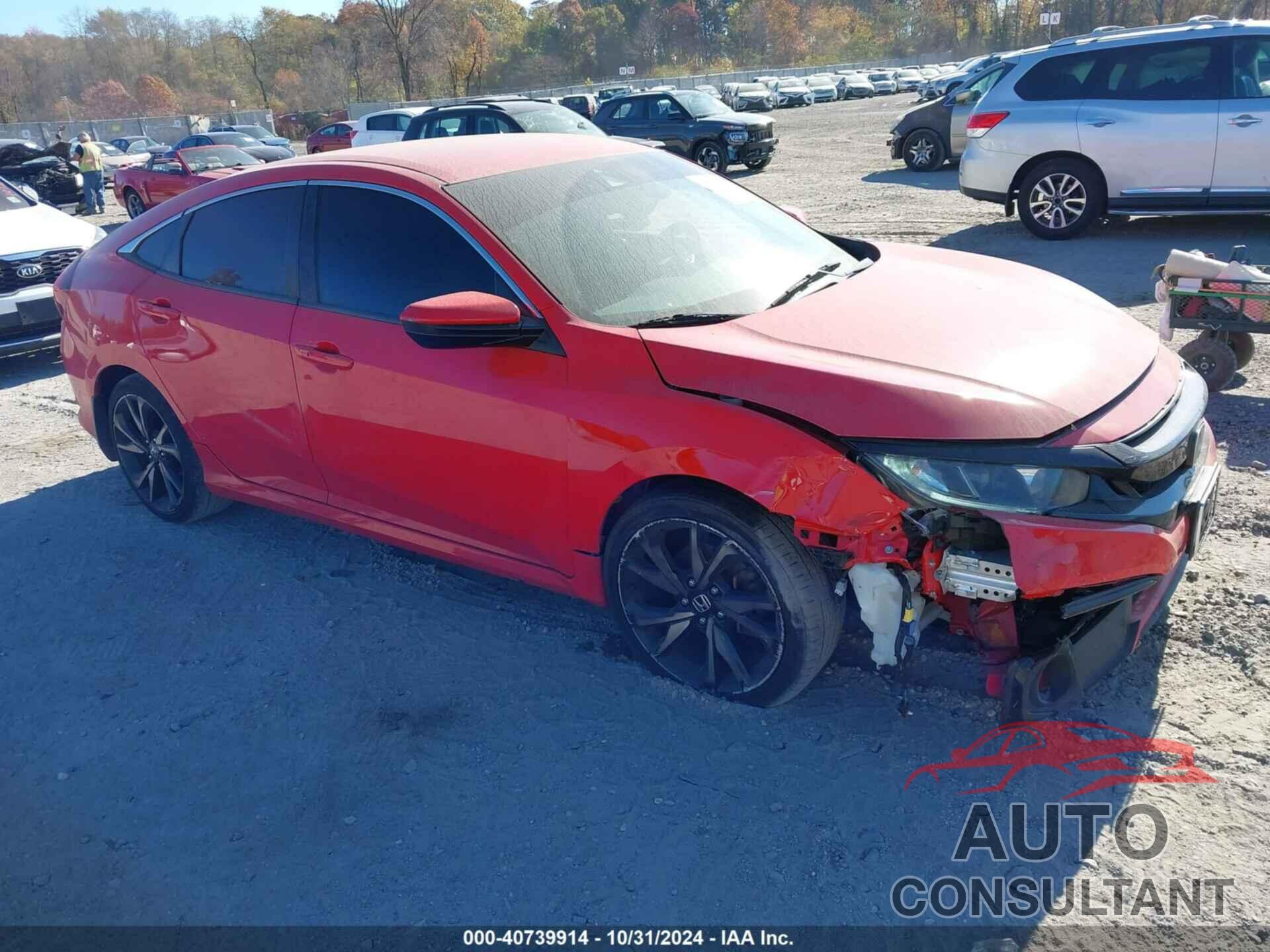 HONDA CIVIC 2019 - 2HGFC2F88KH551920