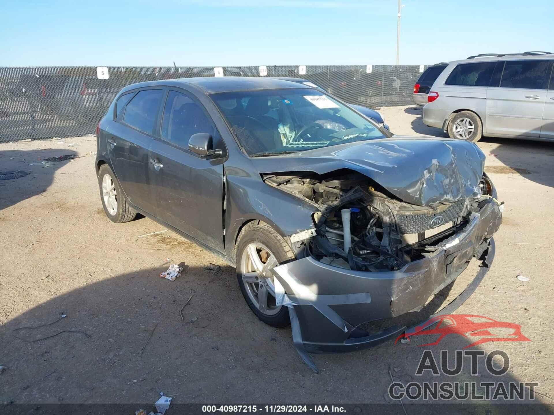 KIA FORTE 2011 - KNAFU5A2XB5399711