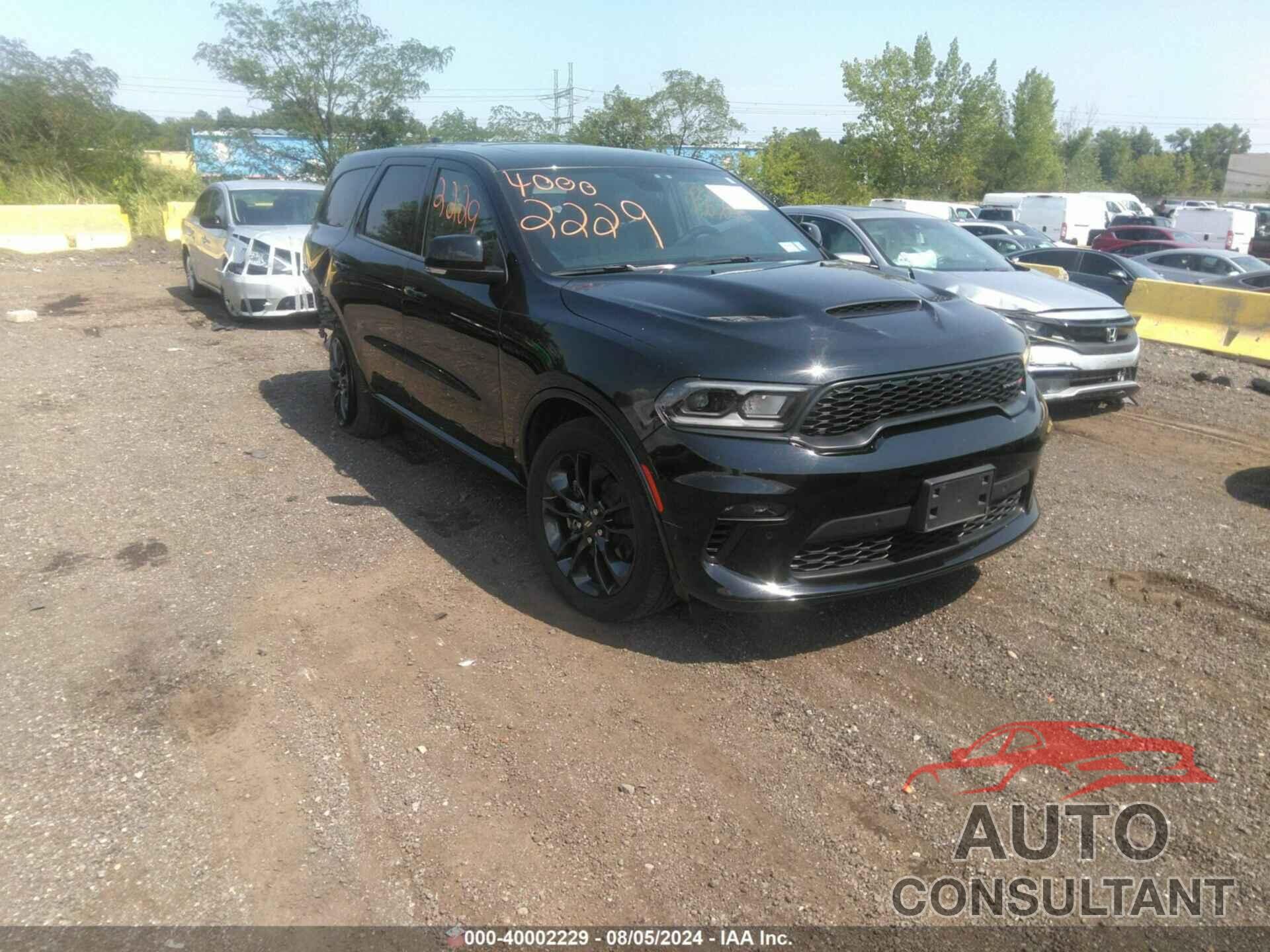 DODGE DURANGO 2021 - 1C4SDJCT9MC848231