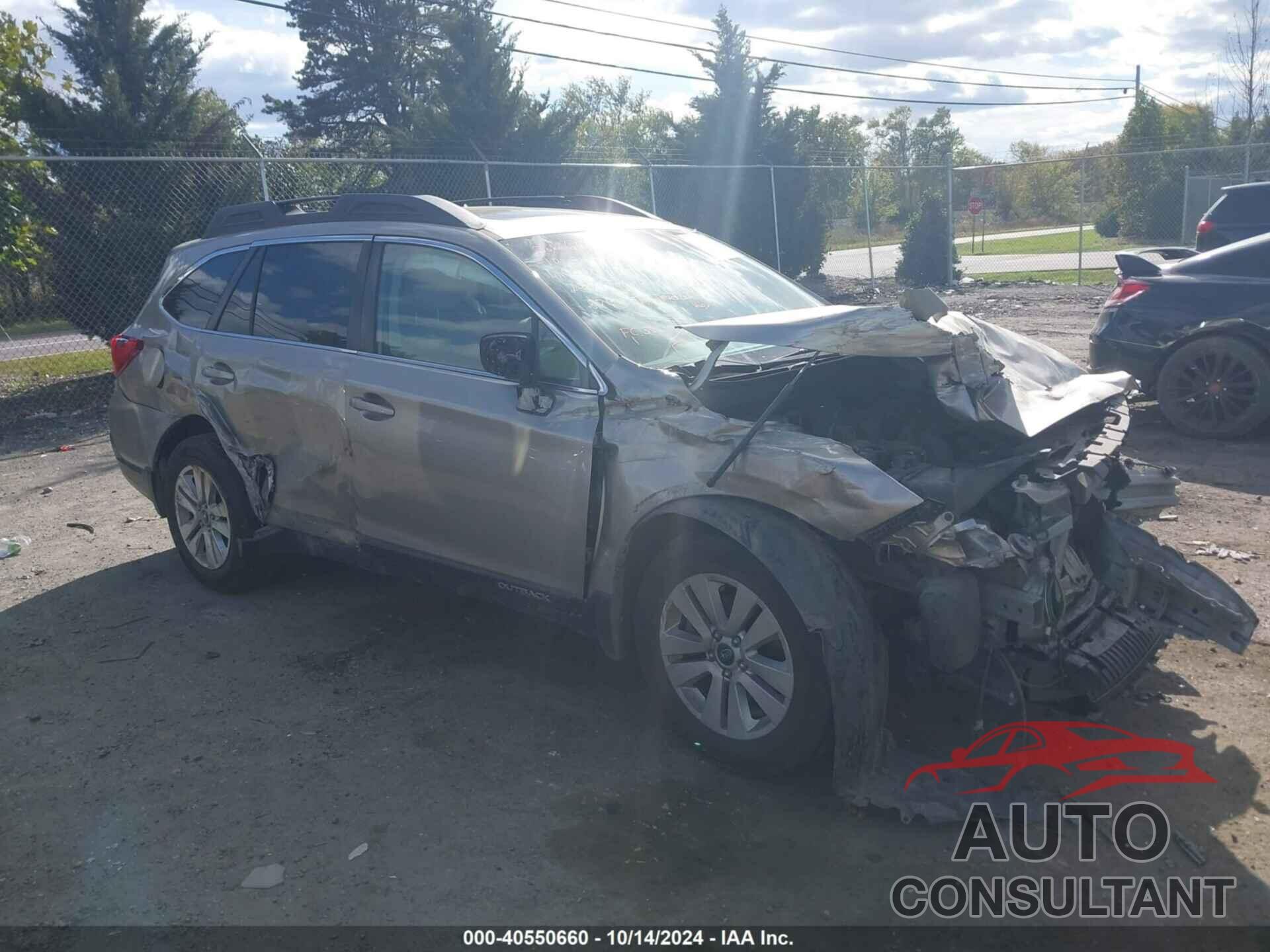 SUBARU OUTBACK 2018 - 4S4BSADC6J3216959