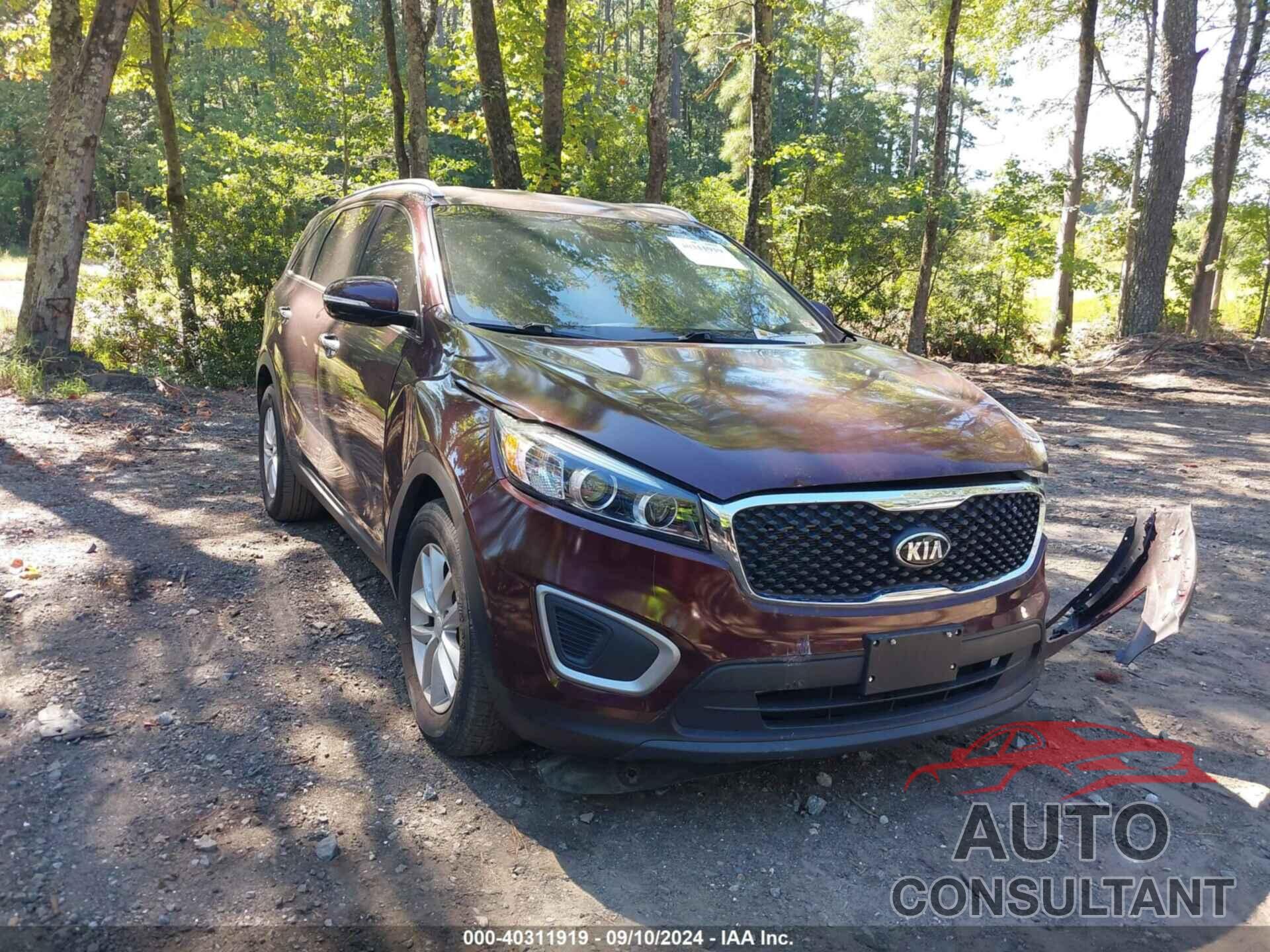 KIA SORENTO 2018 - 5XYPG4A38JG399570