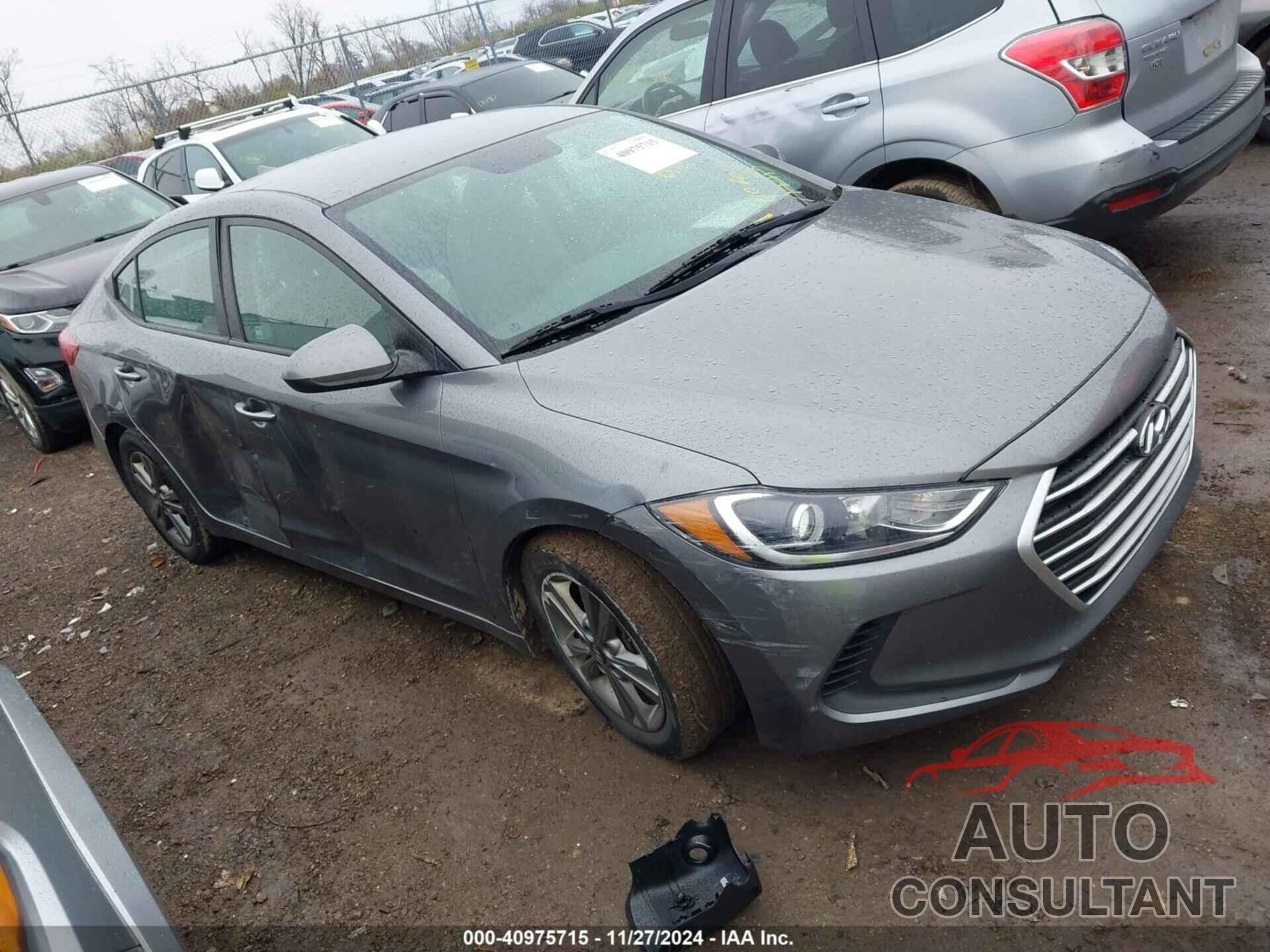 HYUNDAI ELANTRA 2018 - 5NPD84LF5JH395508