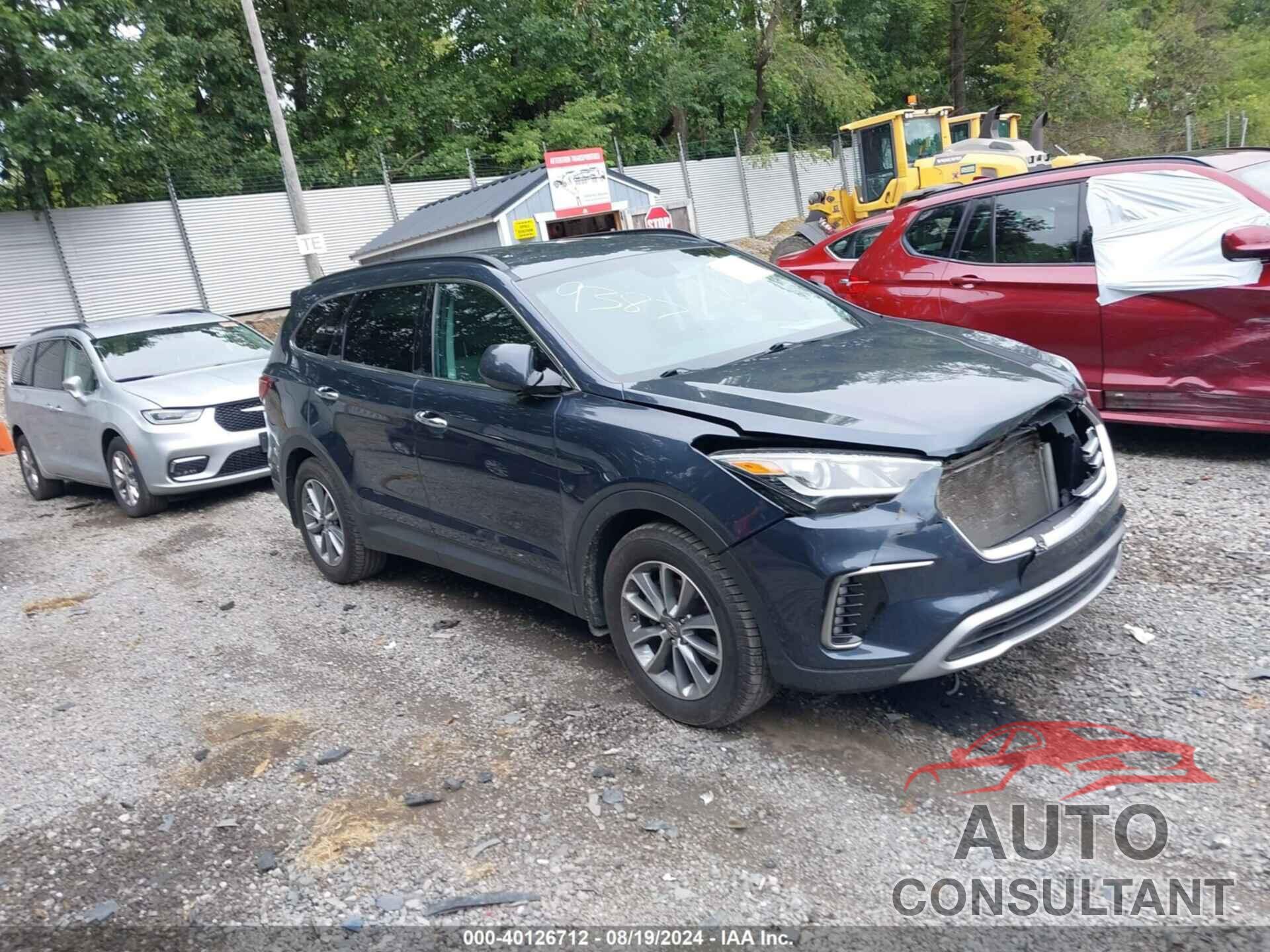 HYUNDAI SANTA FE 2017 - KN8SM4HF6HU244409