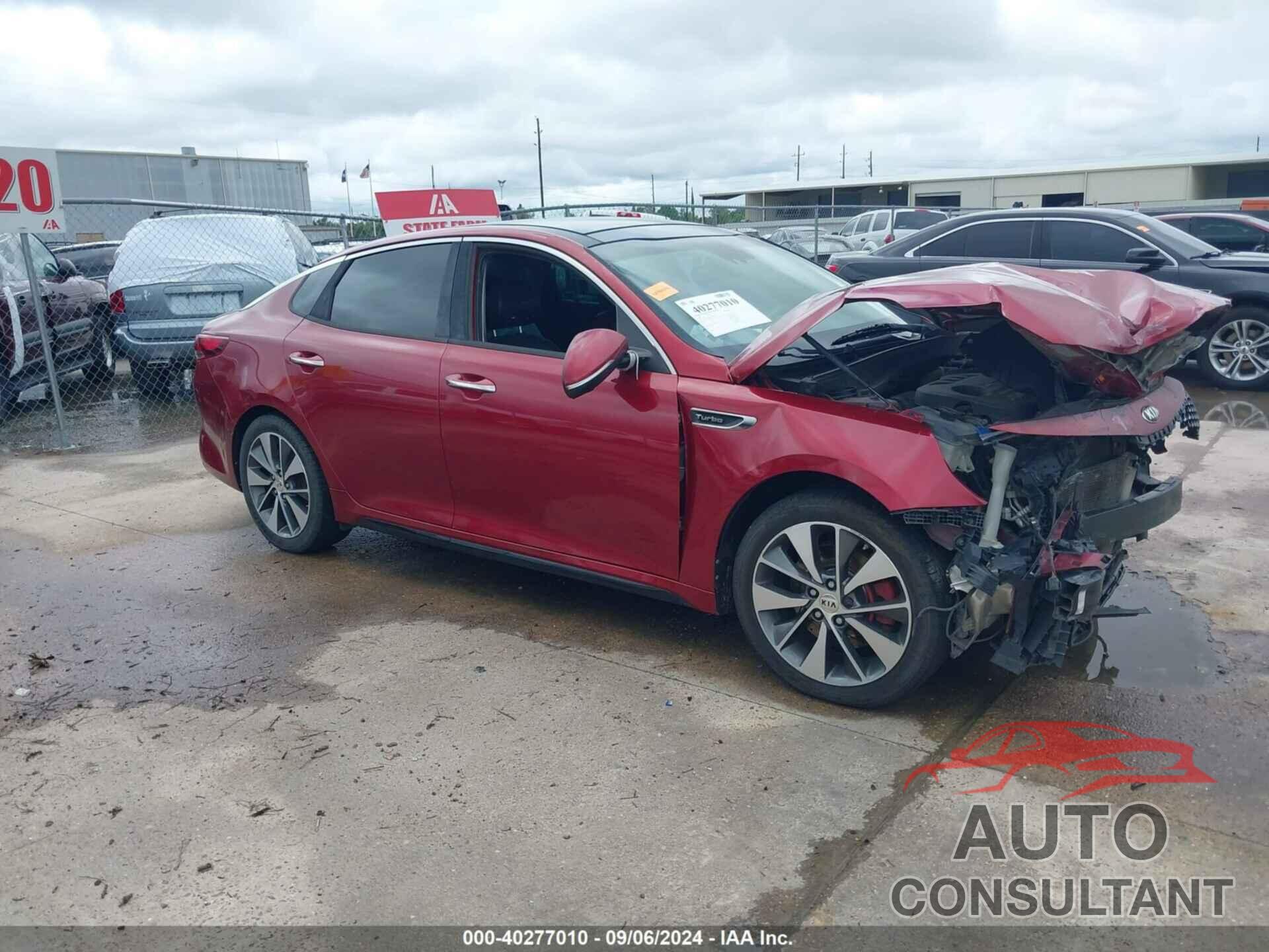 KIA OPTIMA 2016 - 5XXGW4L2XGG010738