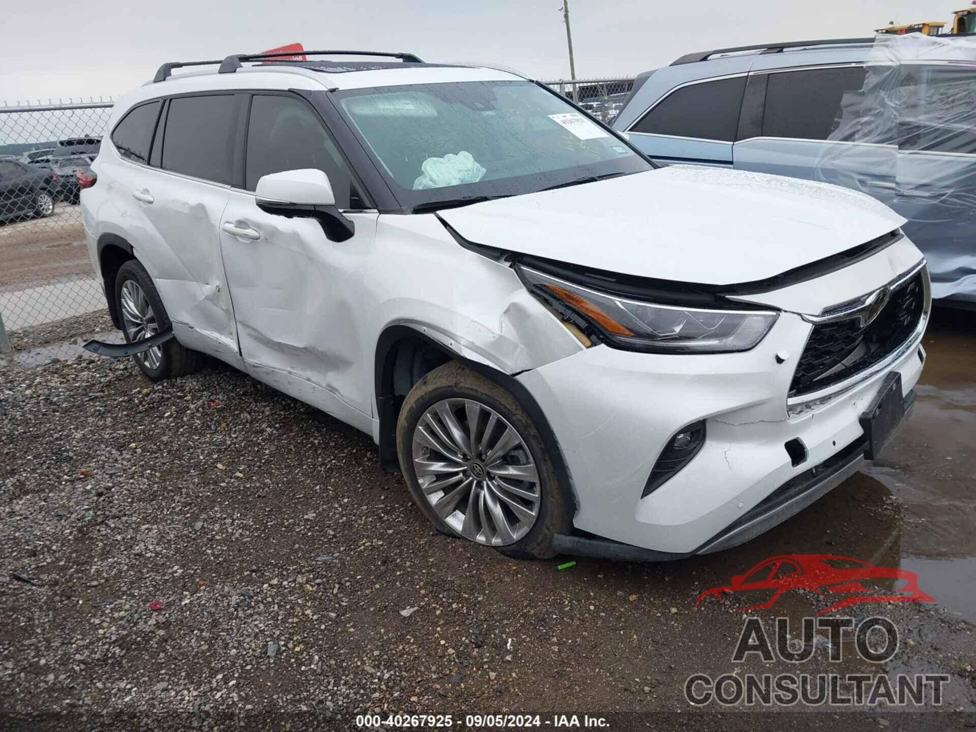 TOYOTA HIGHLANDER 2023 - 5TDKDRAH2PS045308