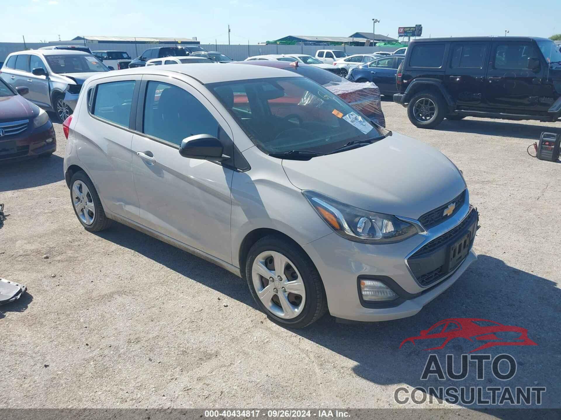 CHEVROLET SPARK 2019 - KL8CB6SA0KC748418