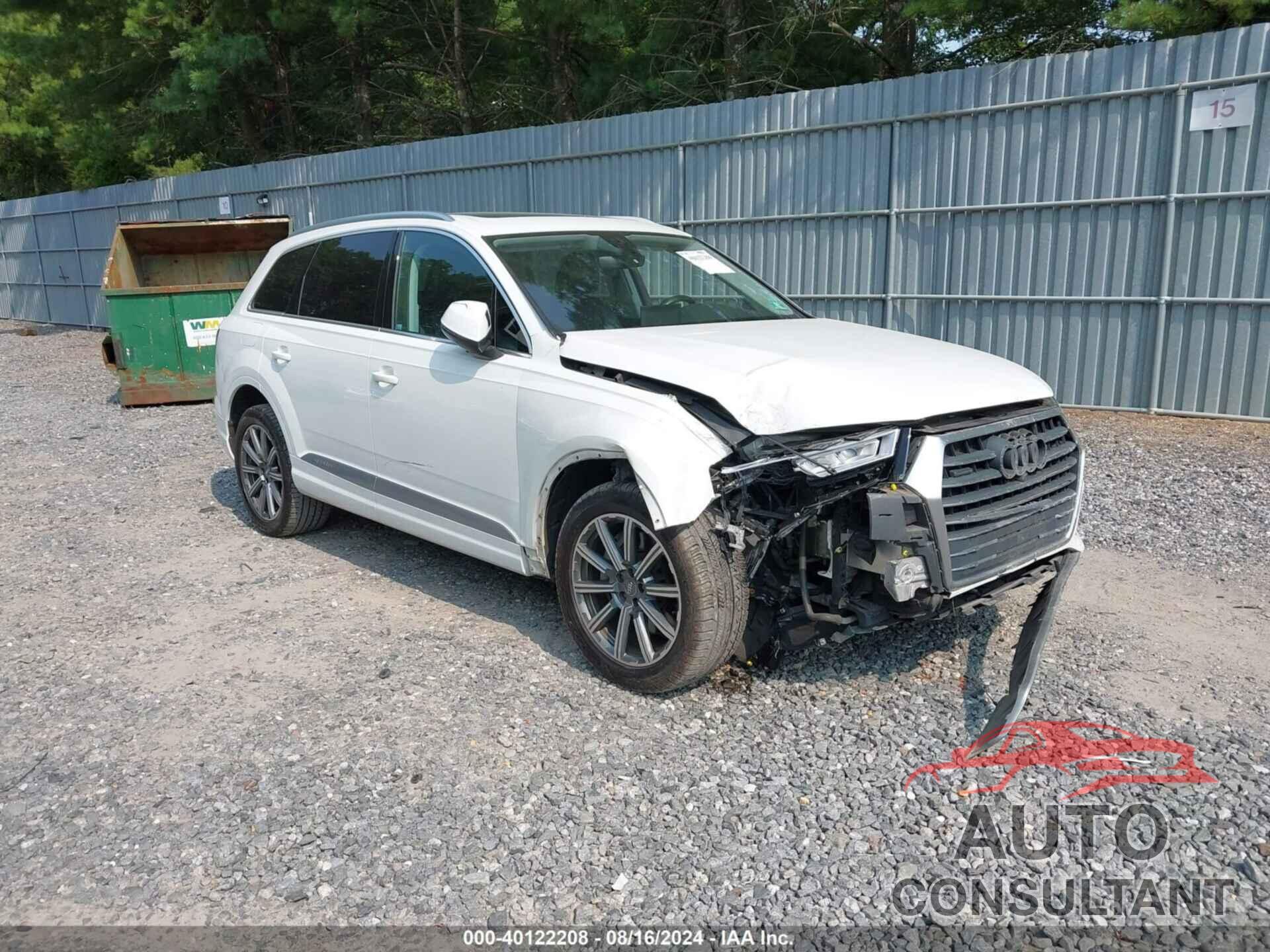 AUDI Q7 2018 - WA1LAAF75JD039465