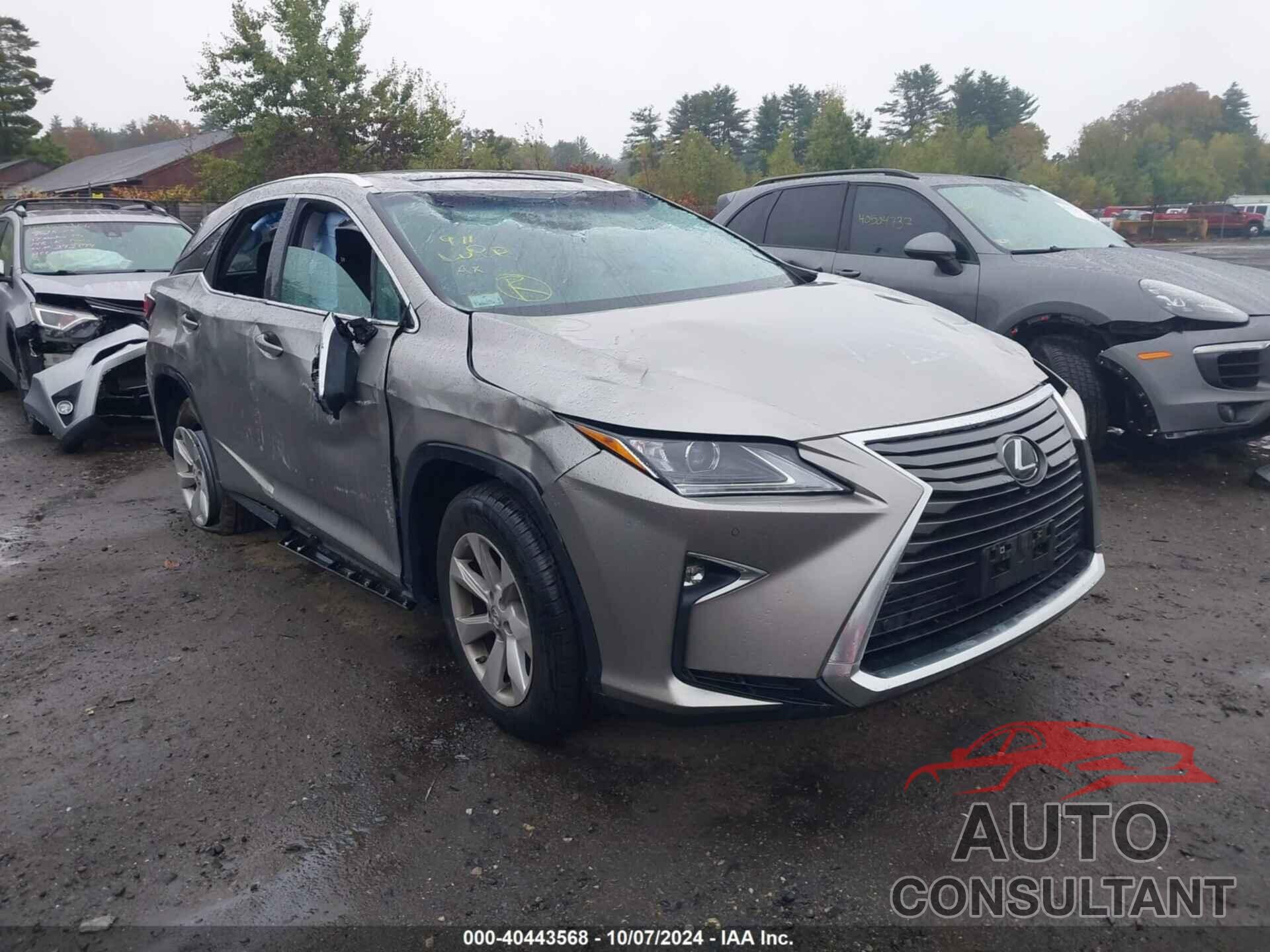 LEXUS RX 350 2017 - 2T2BZMCA6HC127004