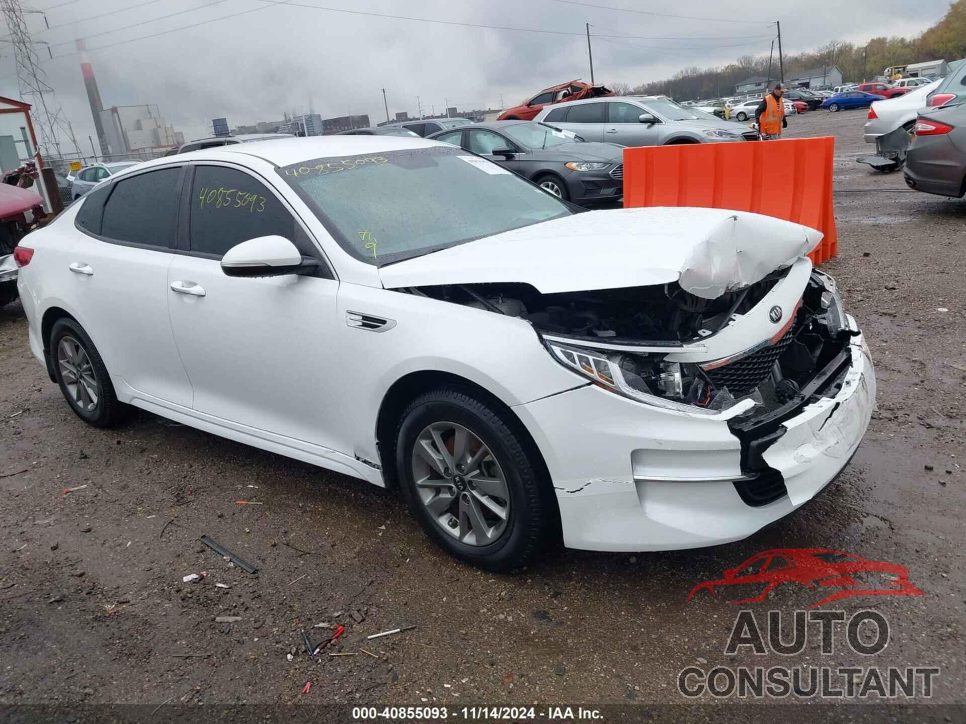 KIA OPTIMA 2018 - 5XXGT4L15JG228111