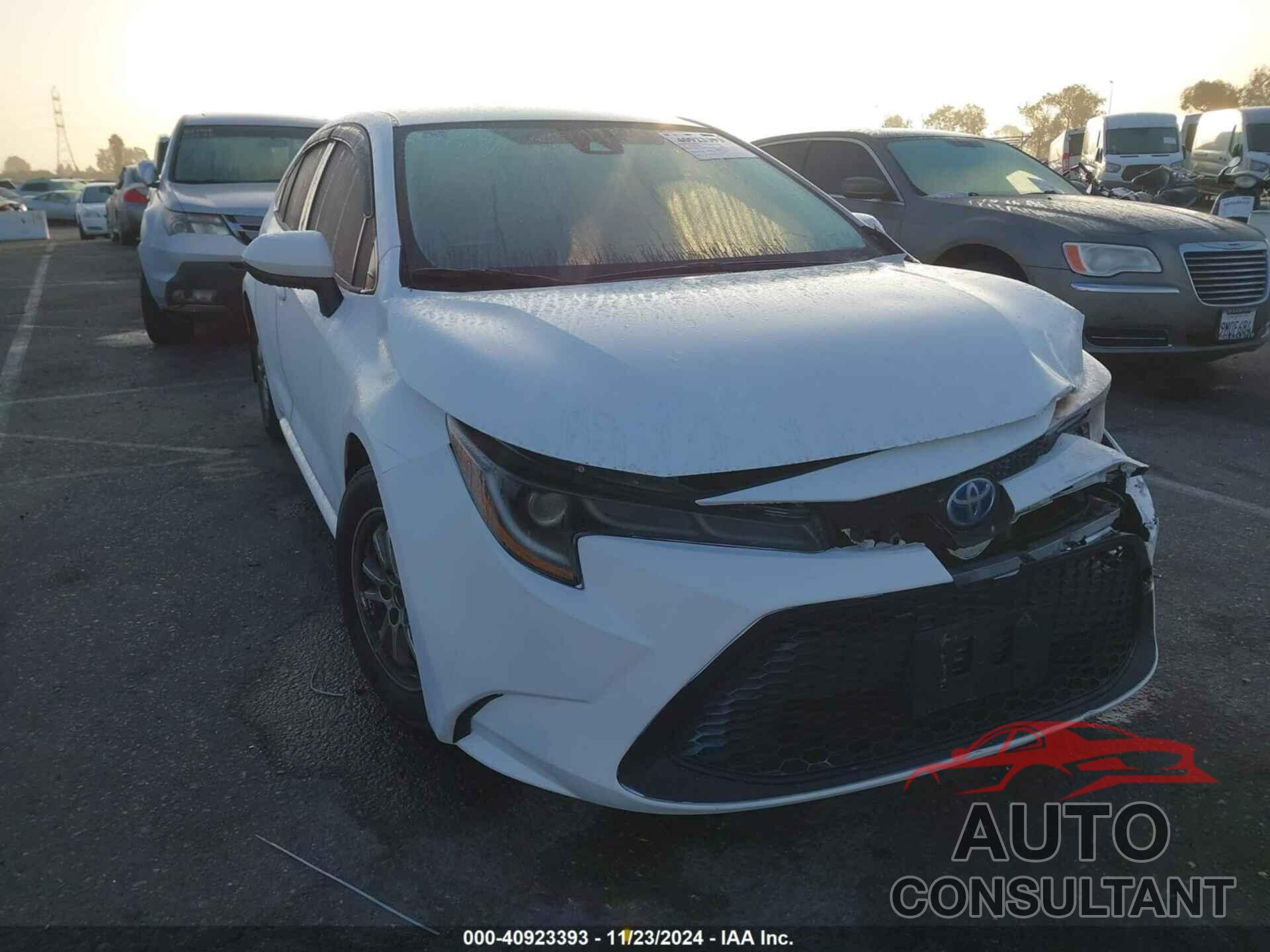 TOYOTA COROLLA 2022 - JTDEAMDEXN3013392
