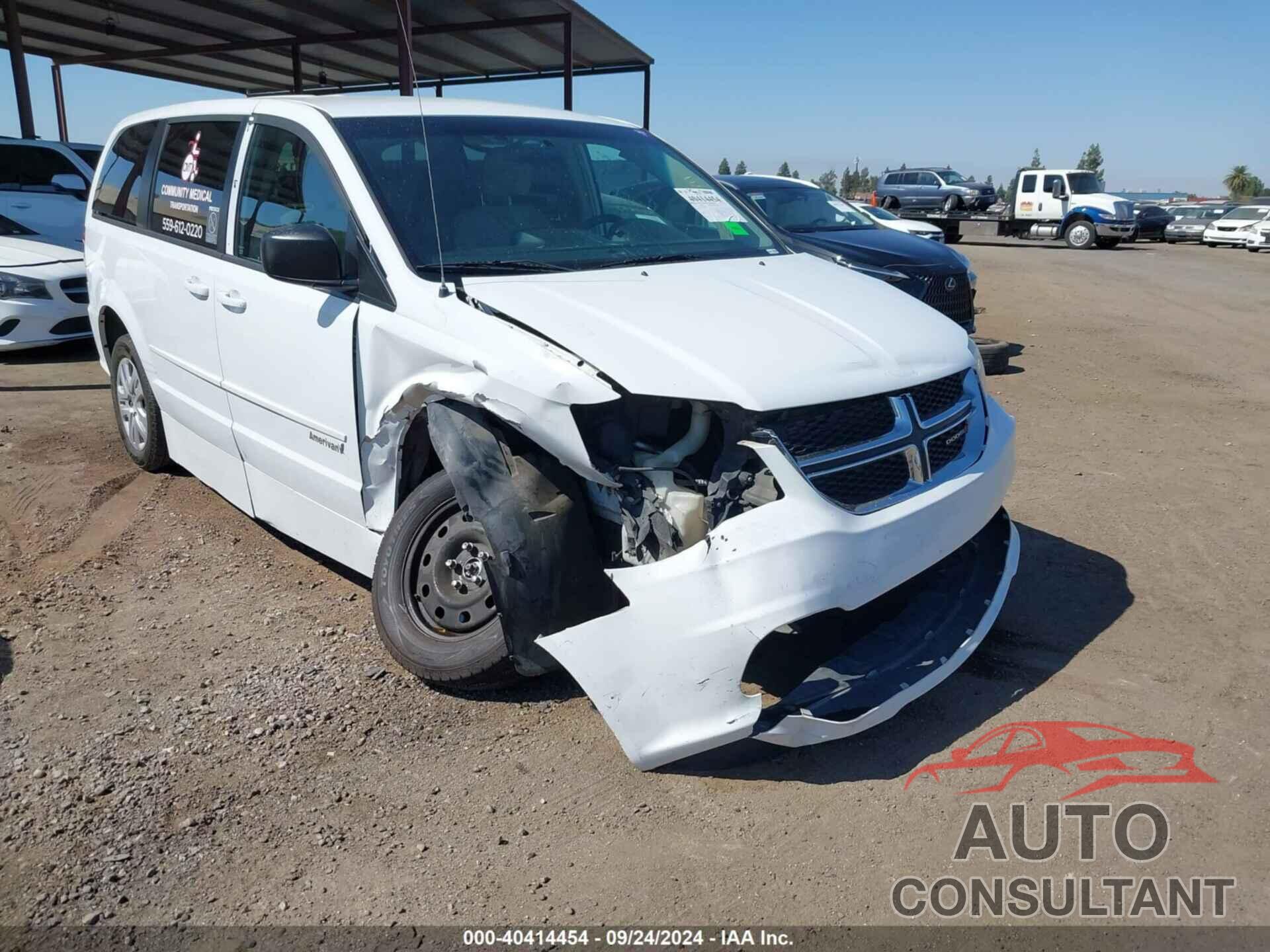 DODGE GRAND CARAVAN 2015 - 2C7WDGBG7FR568524