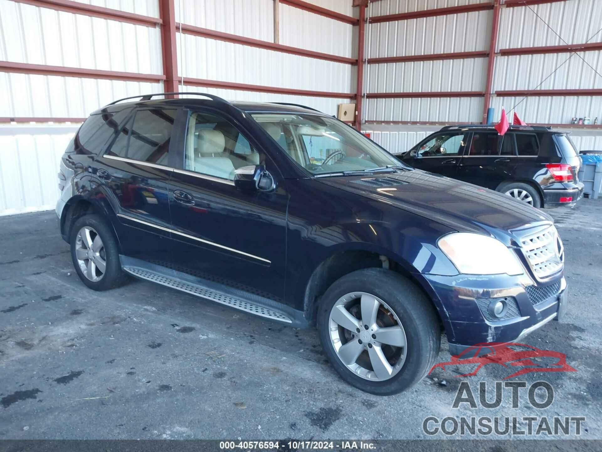 MERCEDES-BENZ ML 350 2010 - 4JGBB8GB0AA561881