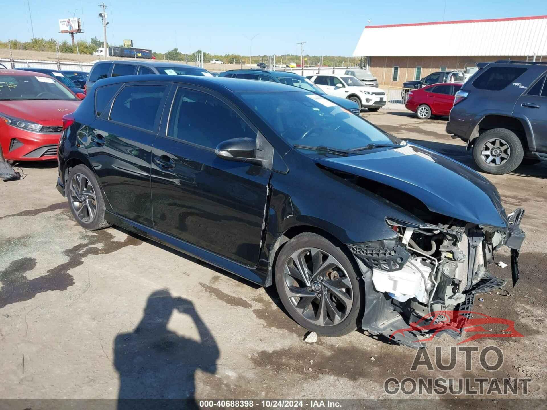 TOYOTA COROLLA IM 2017 - JTNKARJE1HJ532685