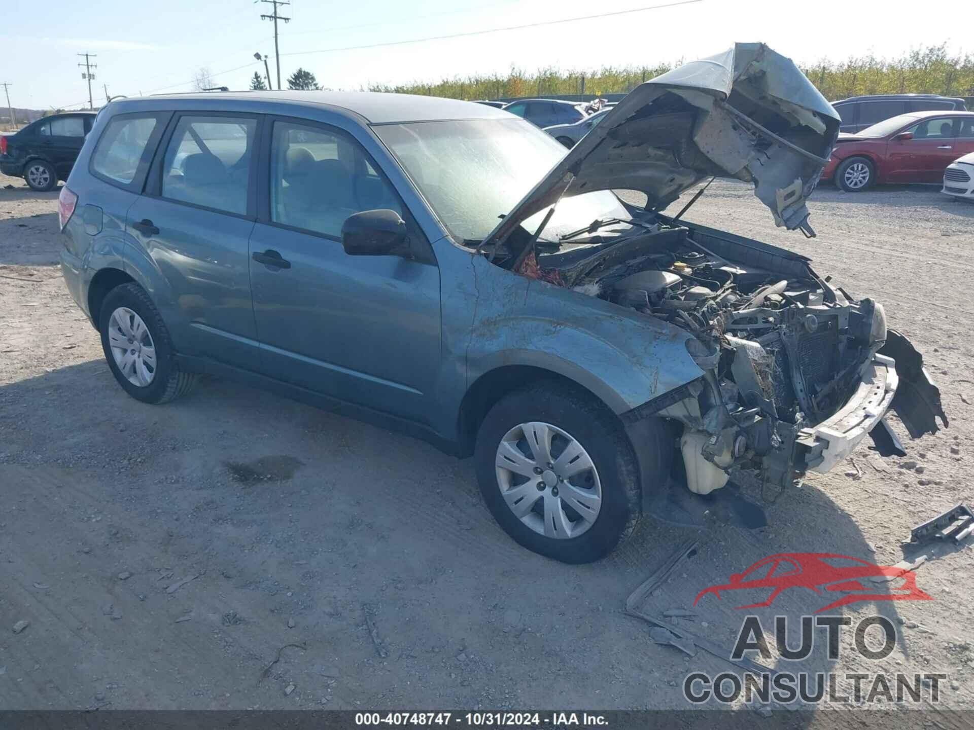 SUBARU FORESTER 2009 - JF2SH61619H782218