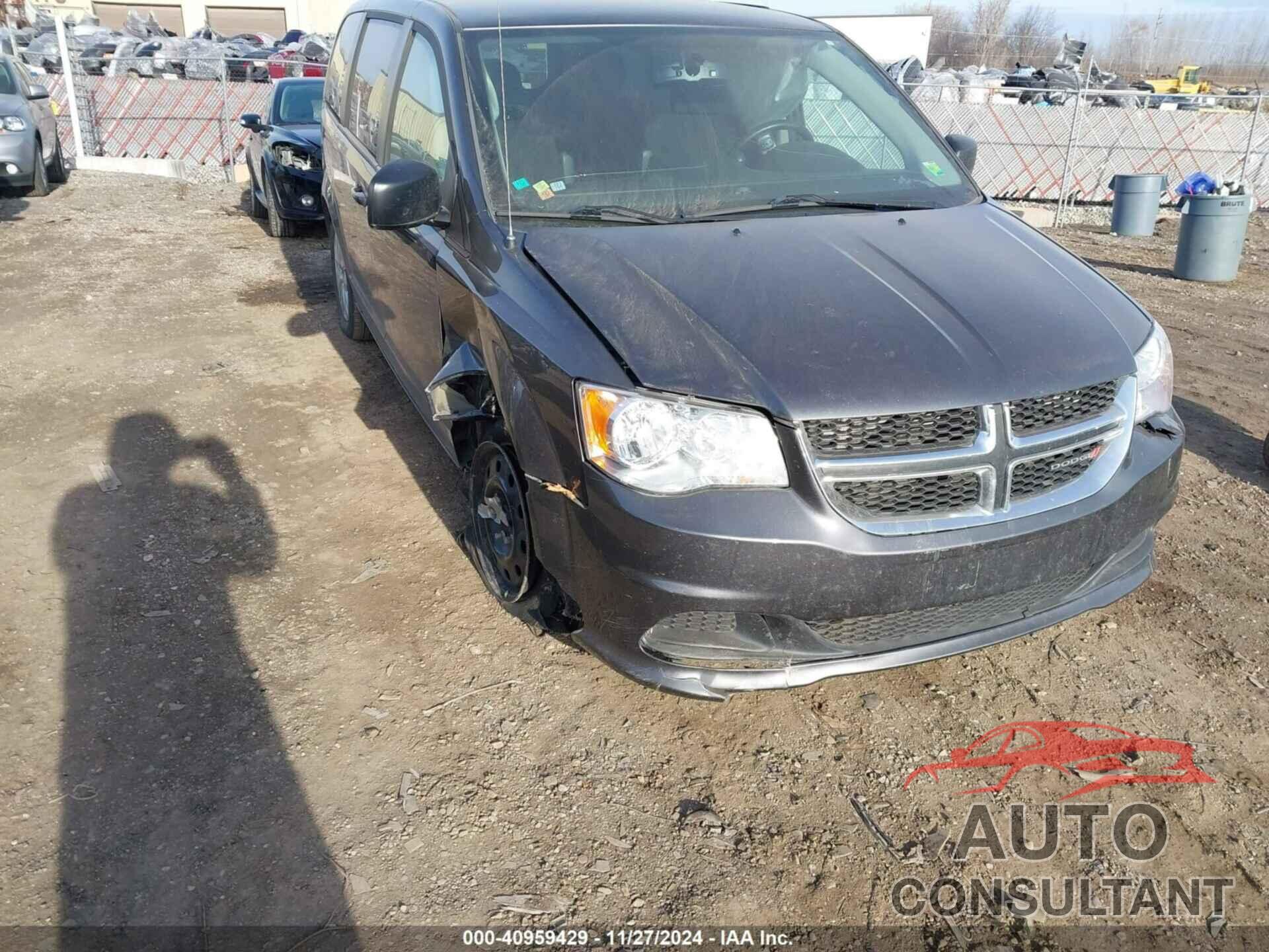 DODGE GRAND CARAVAN 2018 - 2C4RDGBG9JR191939