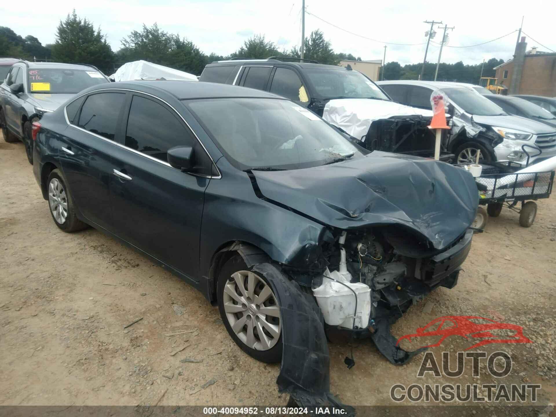 NISSAN SENTRA 2016 - 3N1AB7AP5GY223012