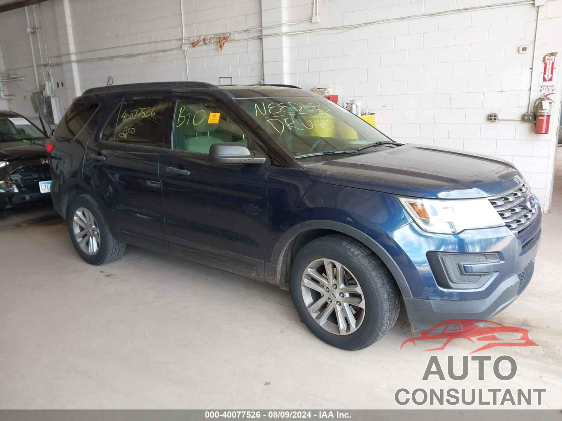 FORD EXPLORER 2017 - 1FM5K7BH4HGB43656