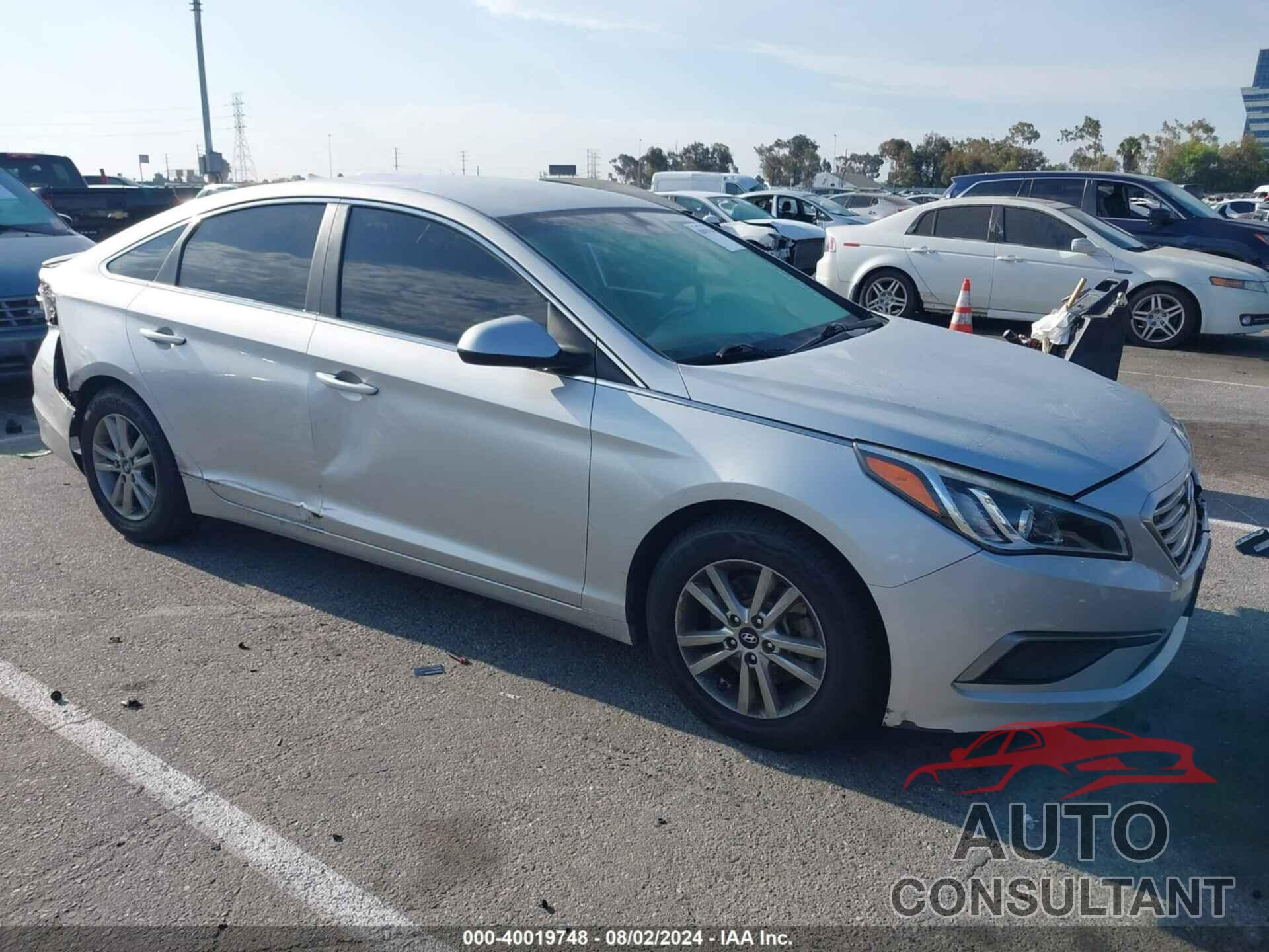 HYUNDAI SONATA 2016 - 5NPE24AF9GH307528