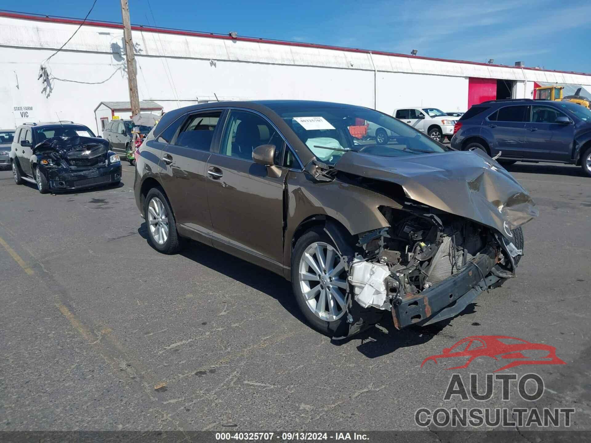 TOYOTA VENZA 2009 - 4T3BE11A39U005015