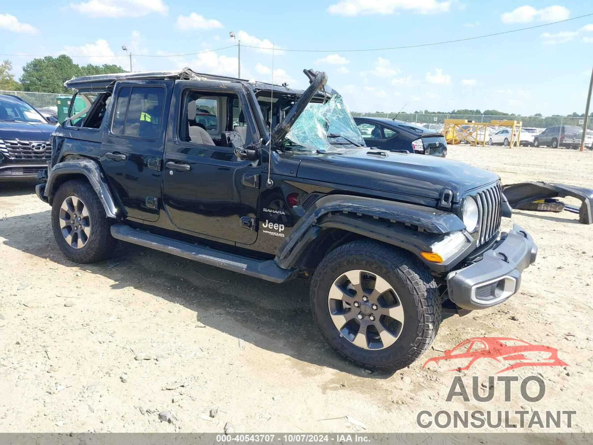 JEEP WRANGLER UNLIMITED 2018 - 1C4HJXEN5JW249258