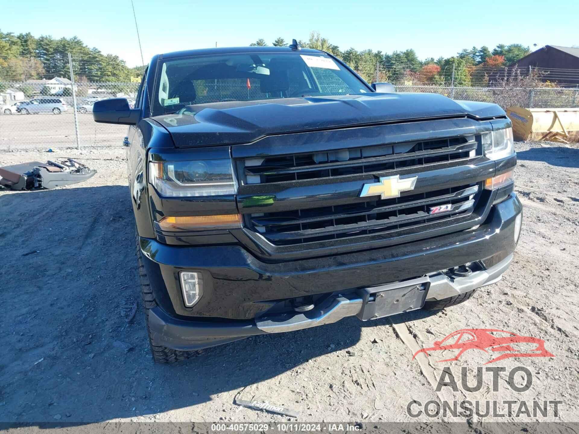 CHEVROLET SILVERADO 2017 - 3GCUKREC5HG128938