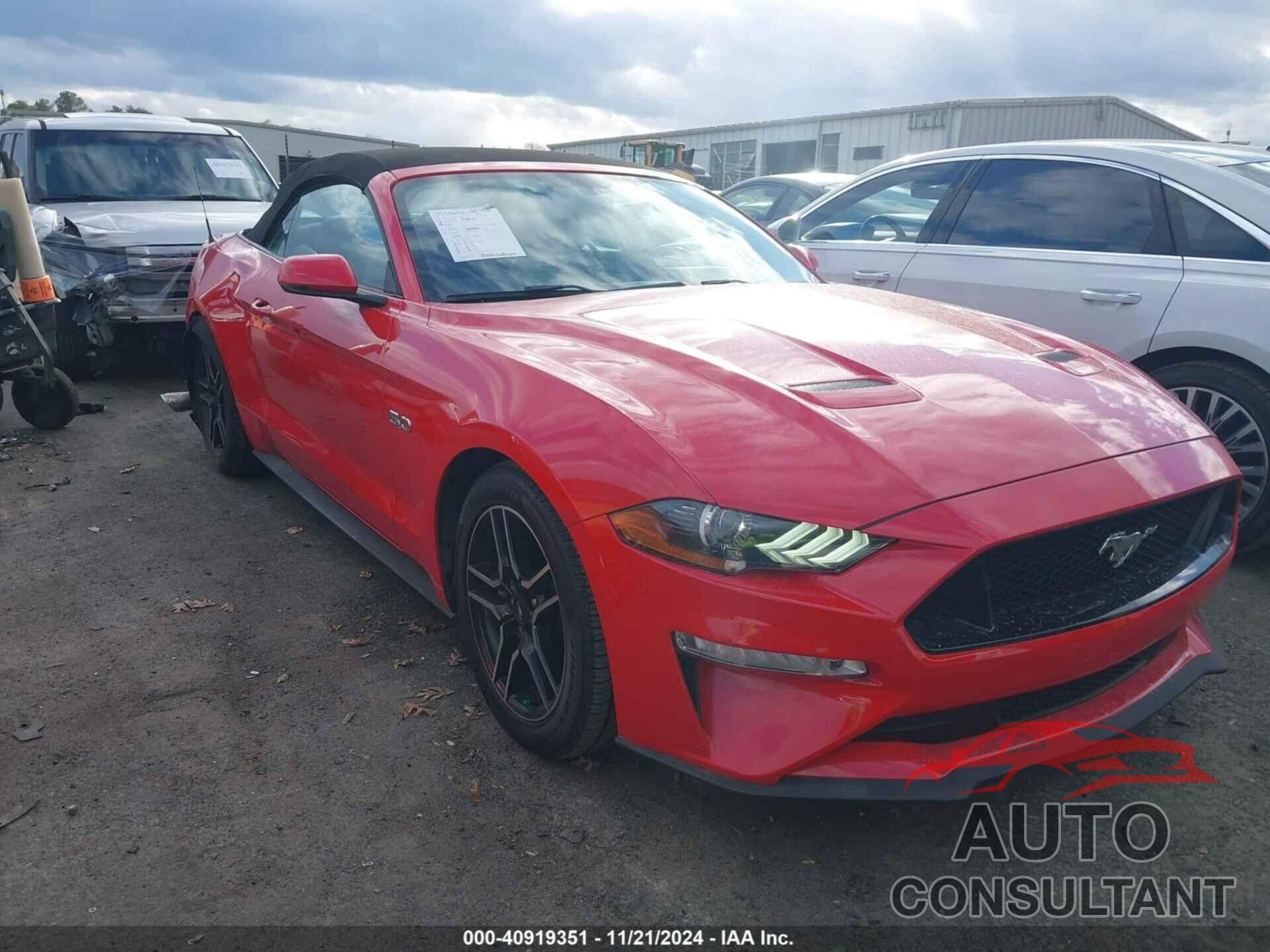 FORD MUSTANG 2019 - 1FATP8FF1K5162539