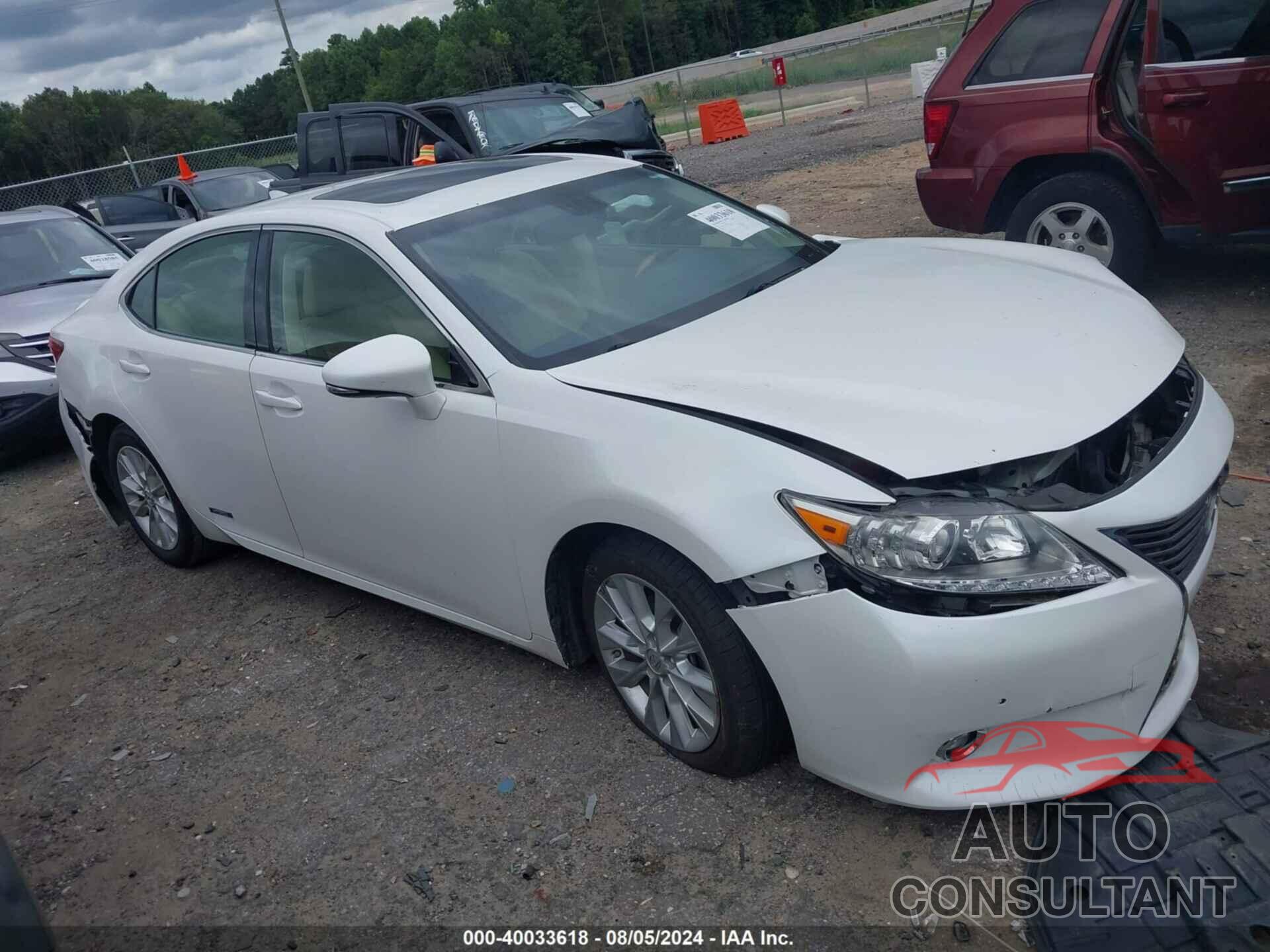 LEXUS ES 300H 2015 - JTHBW1GG7F2097788