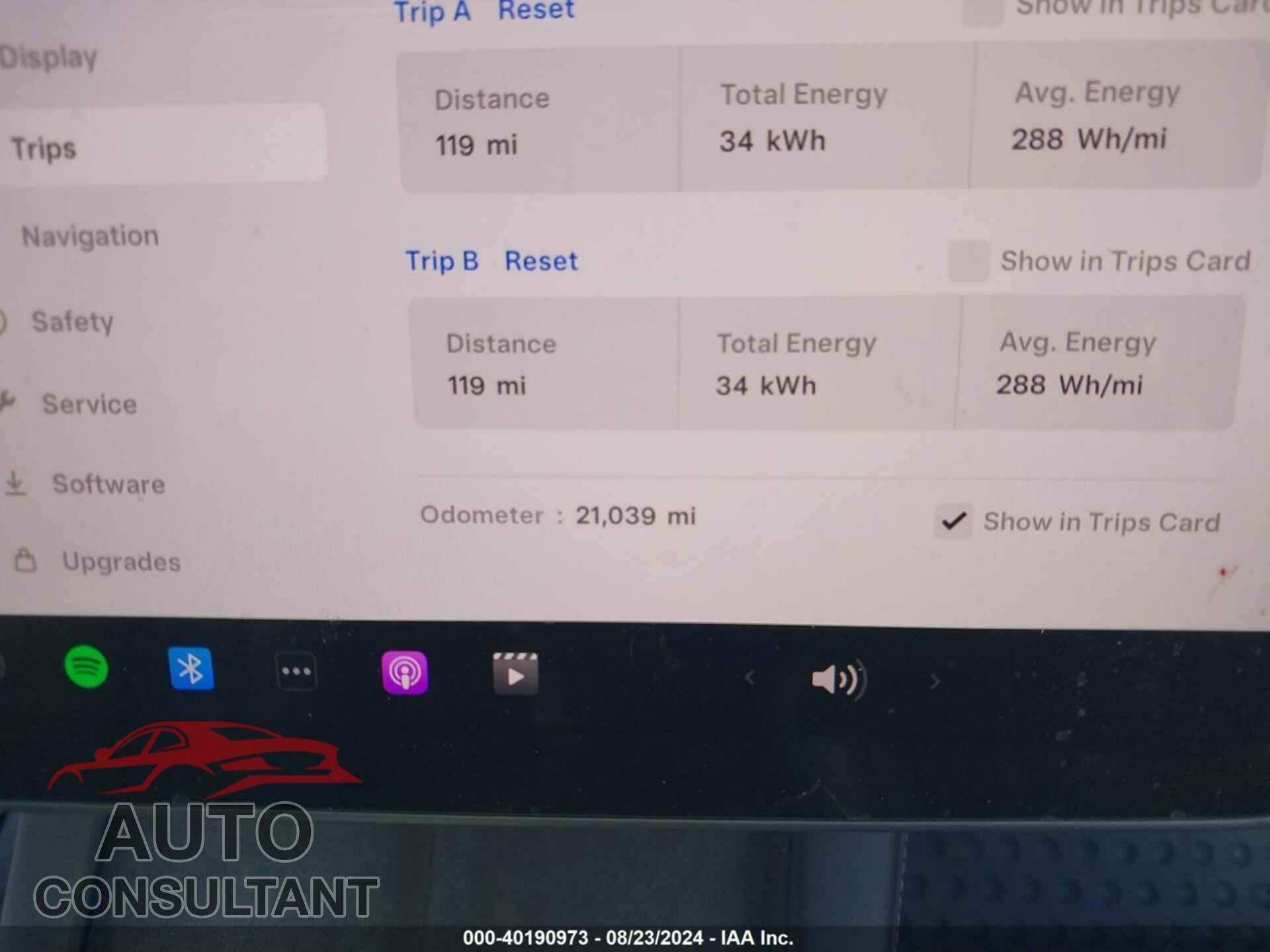 TESLA MODEL 3 2023 - 5YJ3E1EA5PF566897