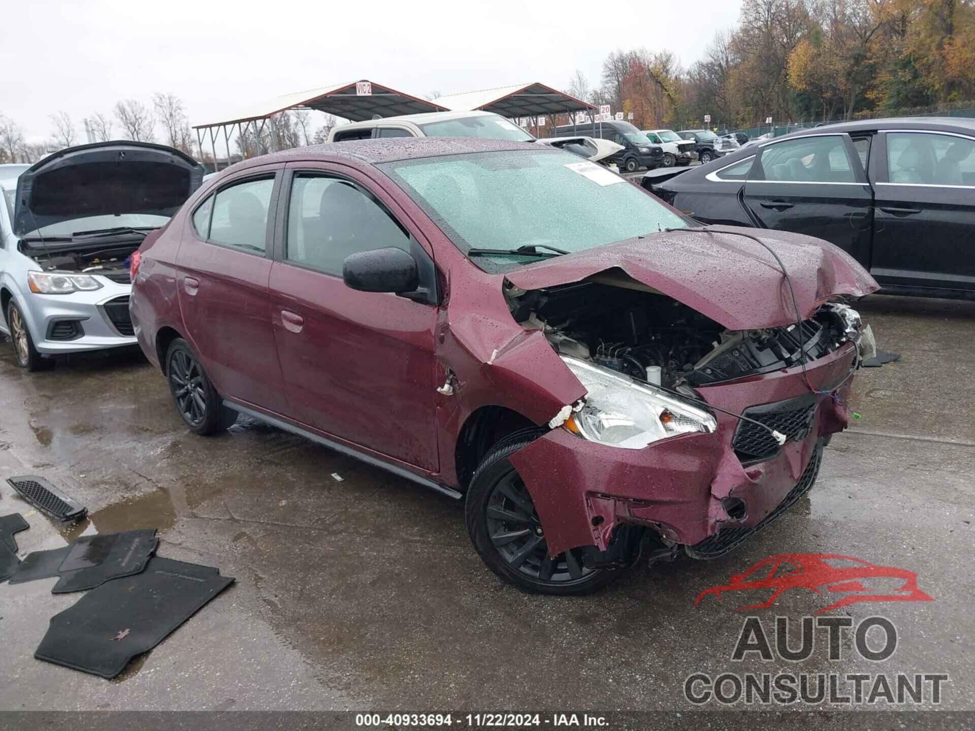 MITSUBISHI MIRAGE G4 2020 - ML32F4FJ3LHF11891