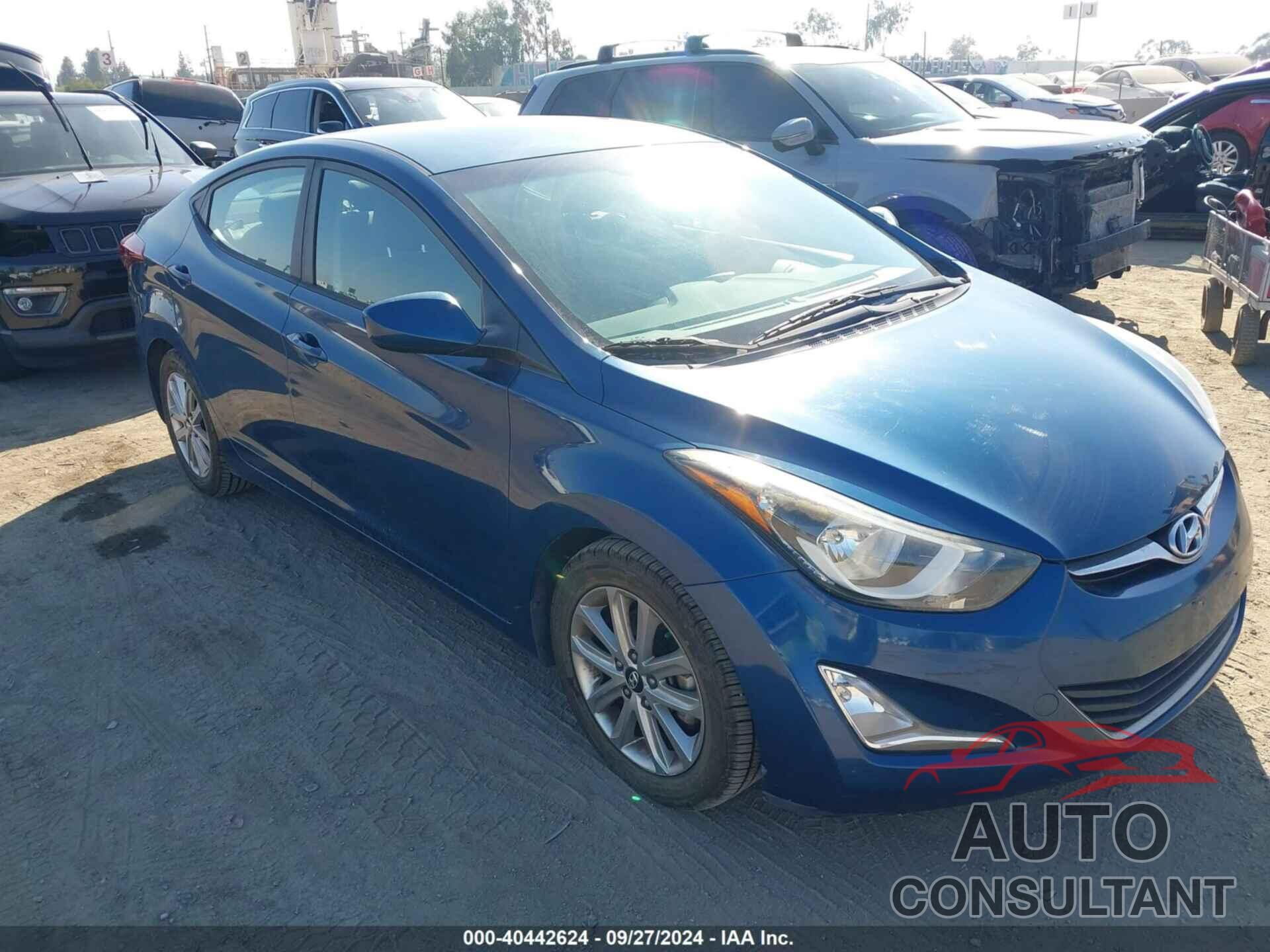 HYUNDAI ELANTRA 2016 - KMHDH4AEXGU489968