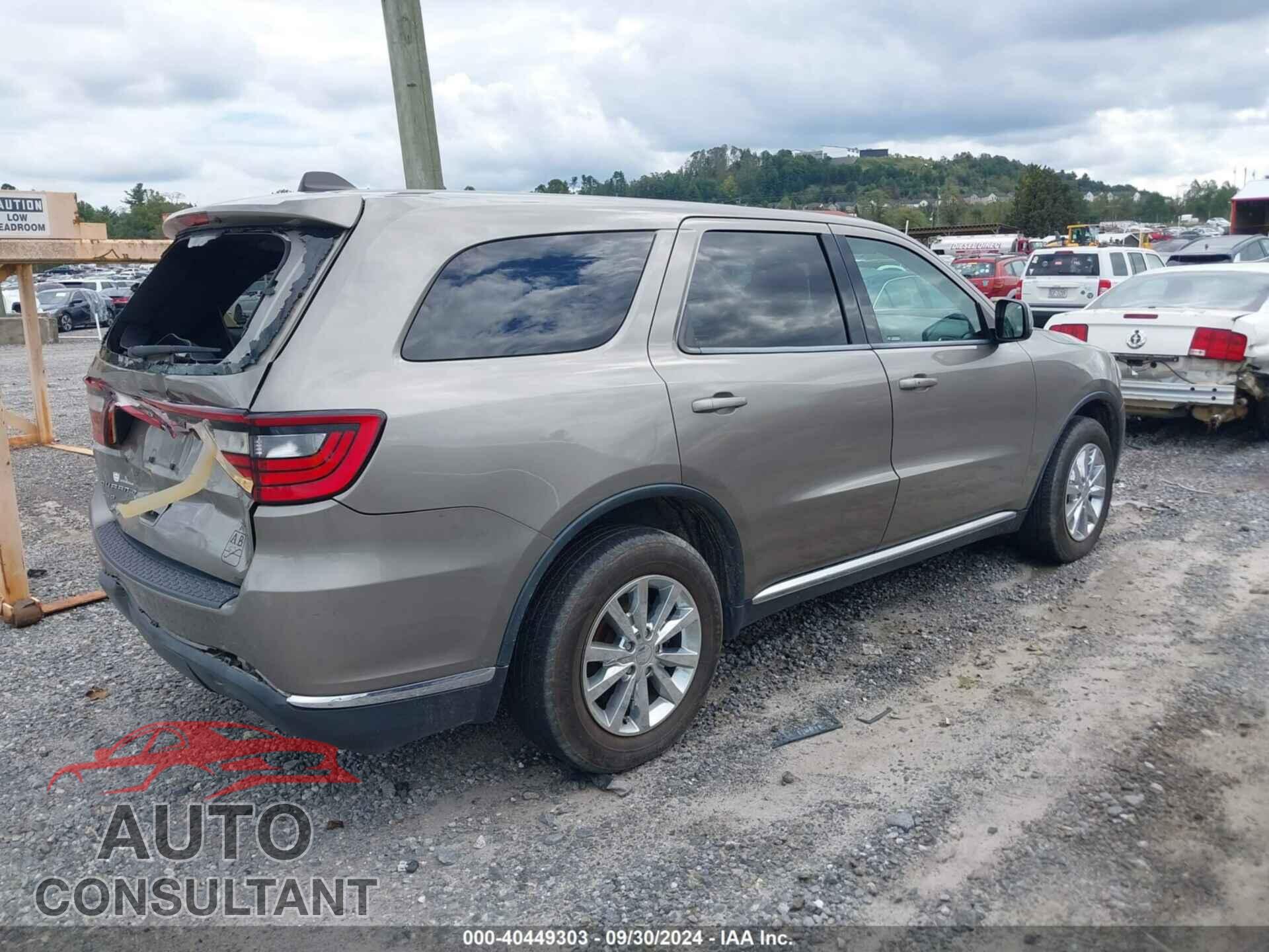 DODGE DURANGO 2016 - 1C4RDJAG0GC458837