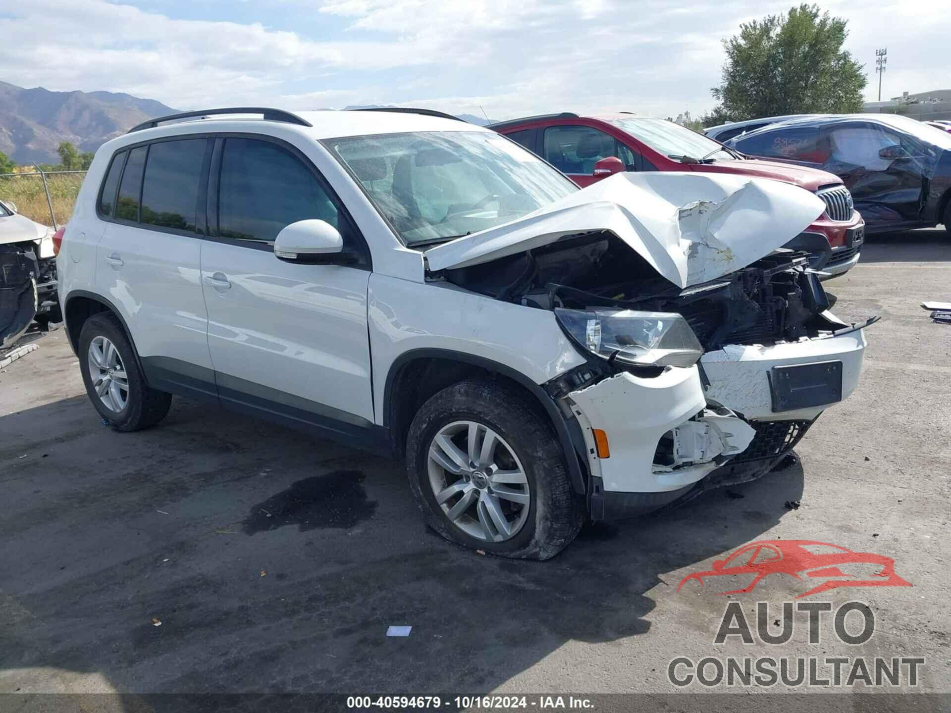 VOLKSWAGEN TIGUAN 2017 - WVGAV7AX8HK037240