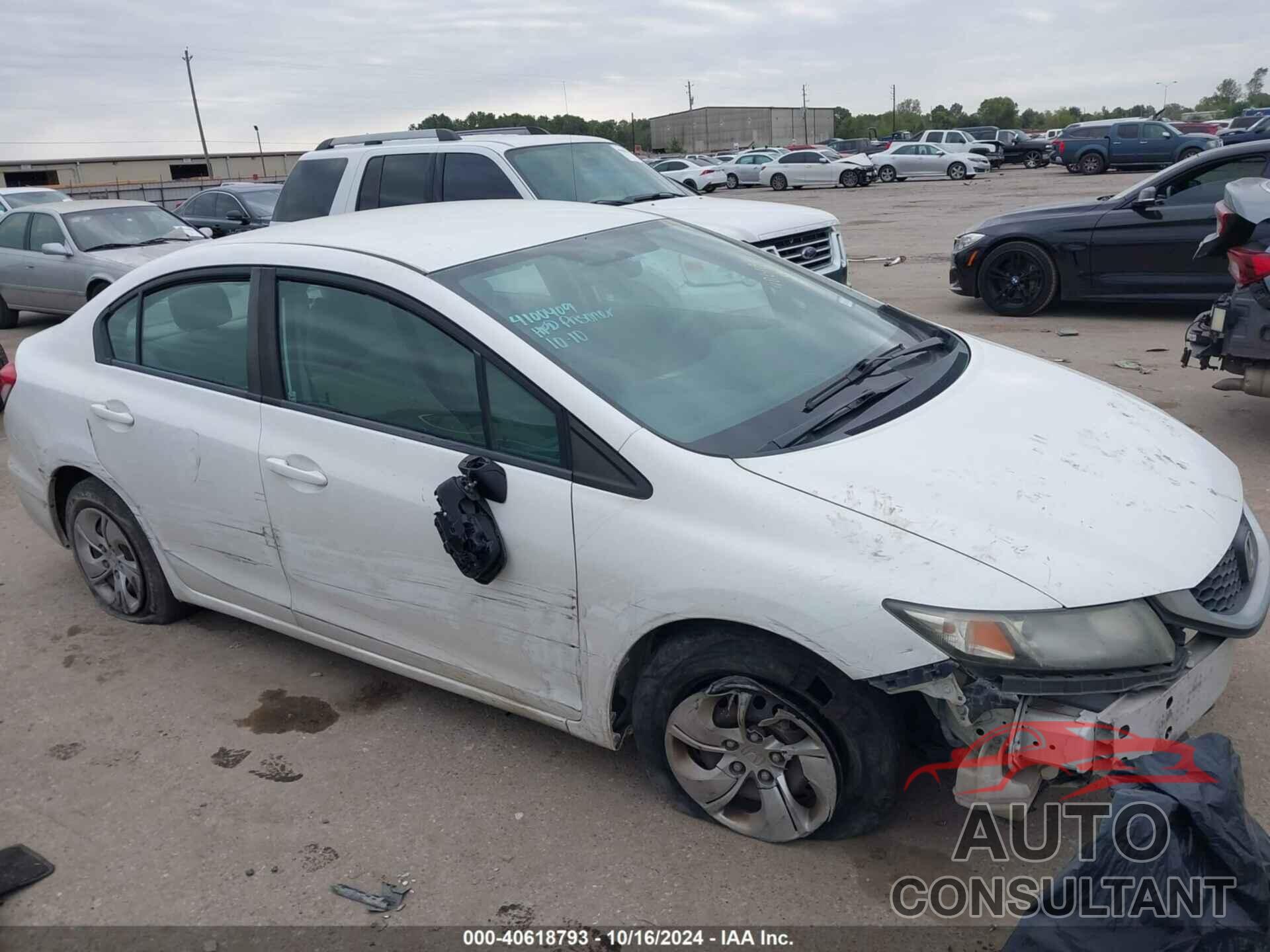 HONDA CIVIC 2014 - 19XFB2F52EE080113