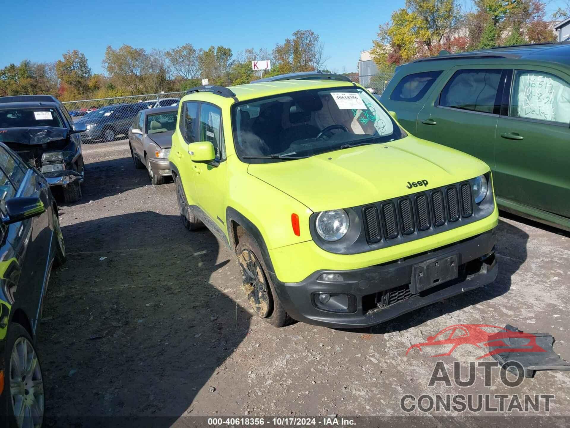 JEEP RENEGADE 2017 - ZACCJABB7HPF50591