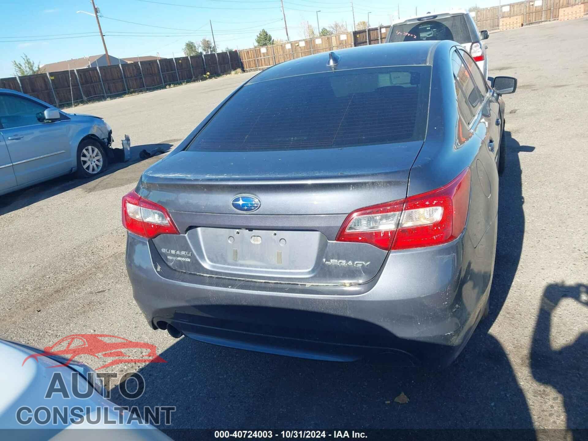 SUBARU LEGACY 2017 - 4S3BNAC68H3021981