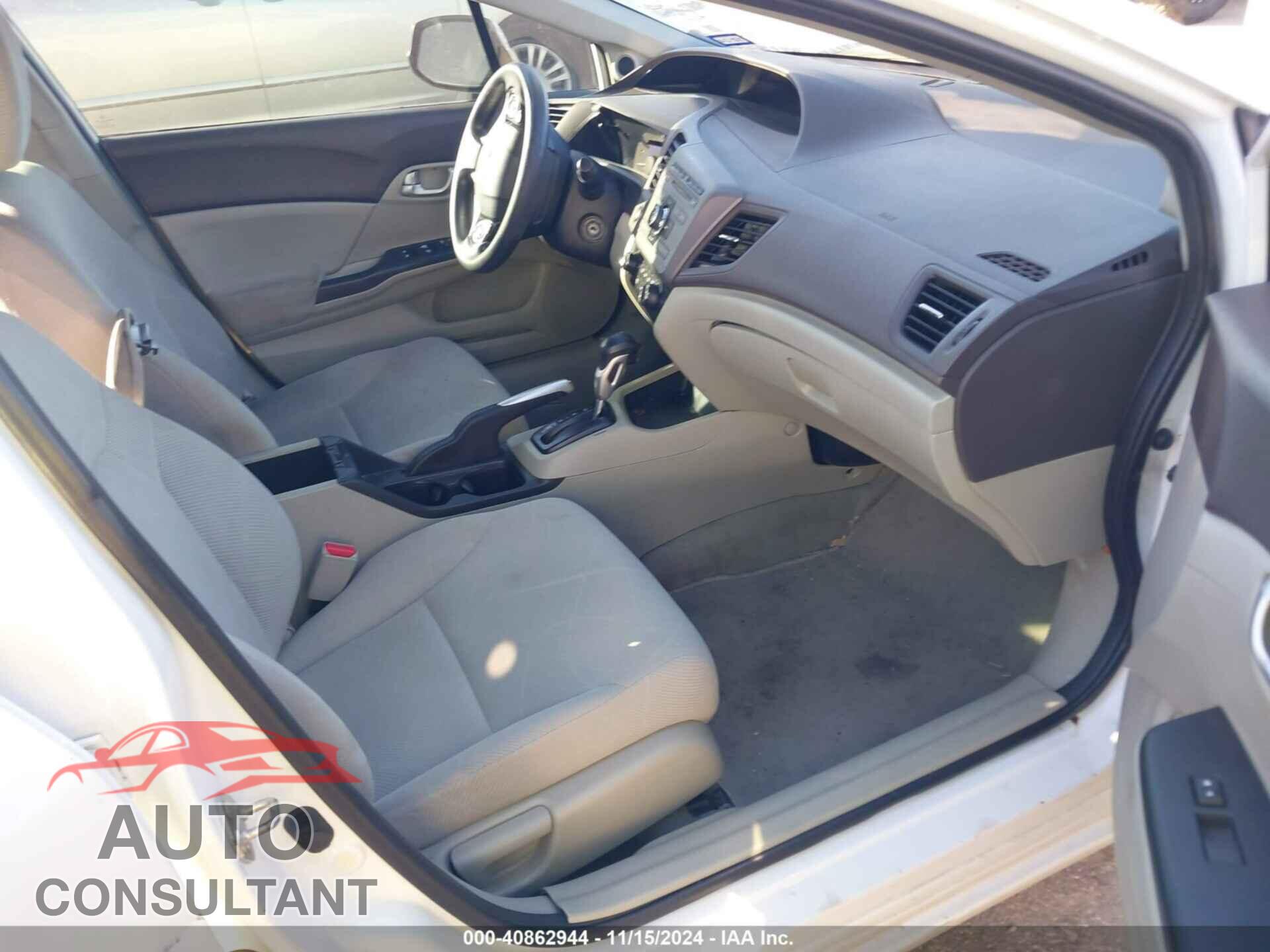 HONDA CIVIC 2012 - 2HGFB2F80CH313158