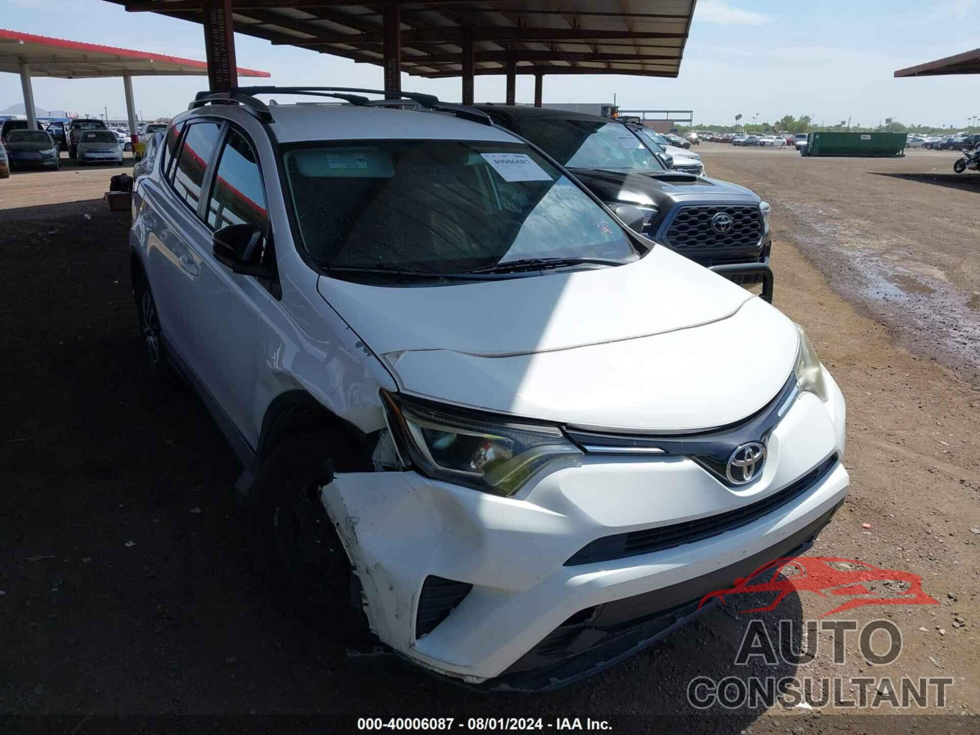 TOYOTA RAV4 2016 - 2T3BFREV7GW475151