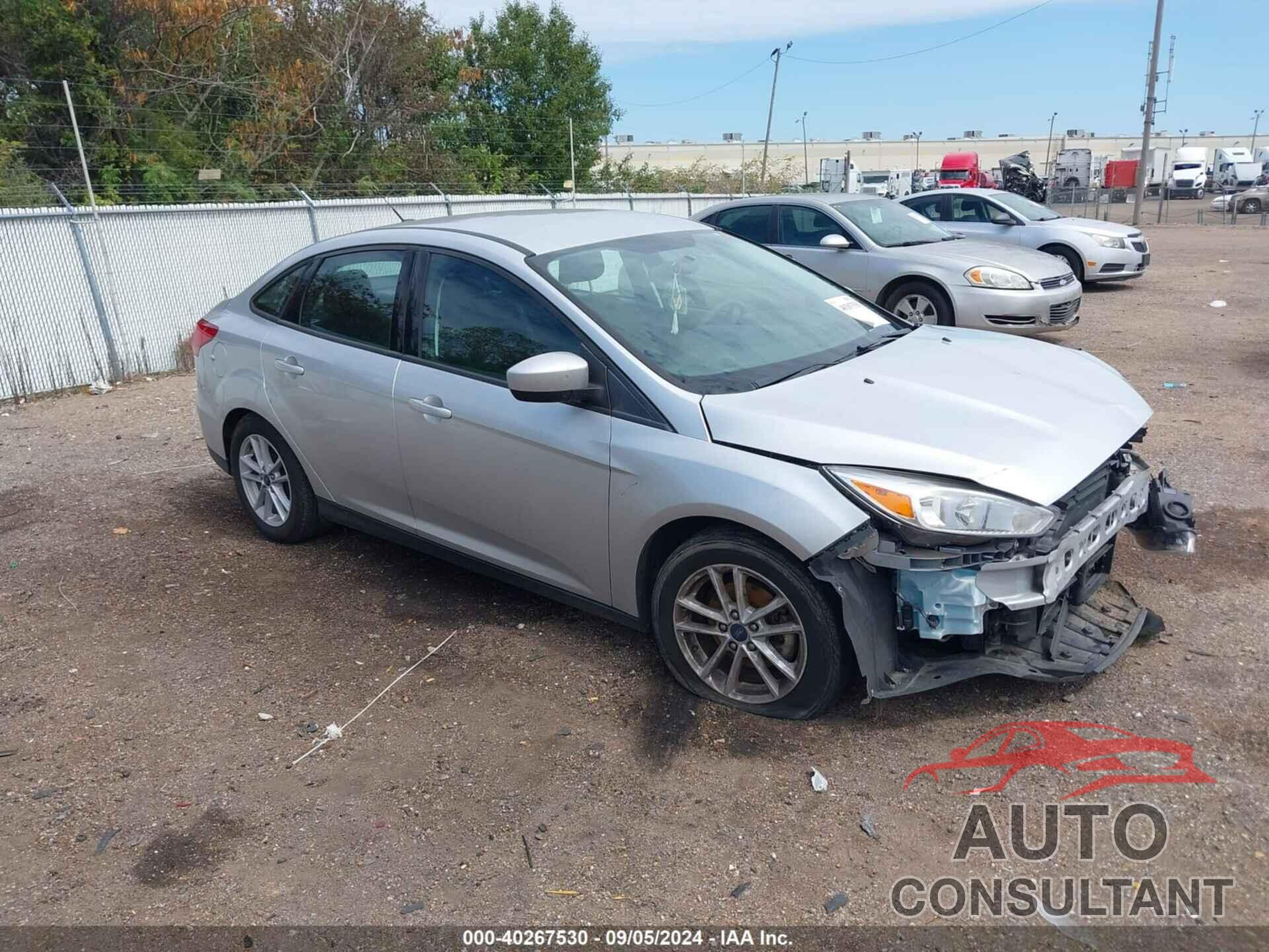 FORD FOCUS 2018 - 1FADP3F23JL291400