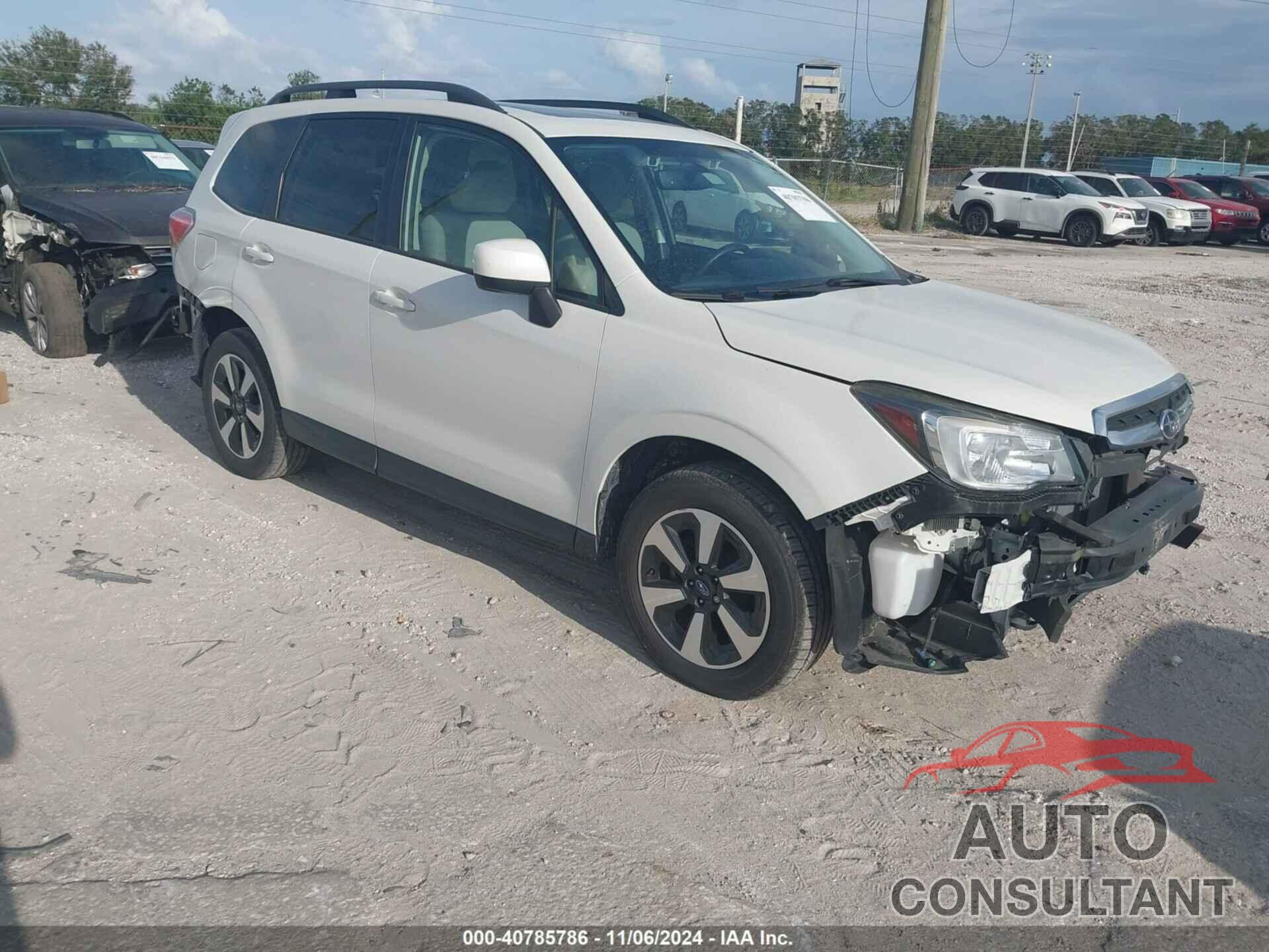 SUBARU FORESTER 2018 - JF2SJAGC3JH405401