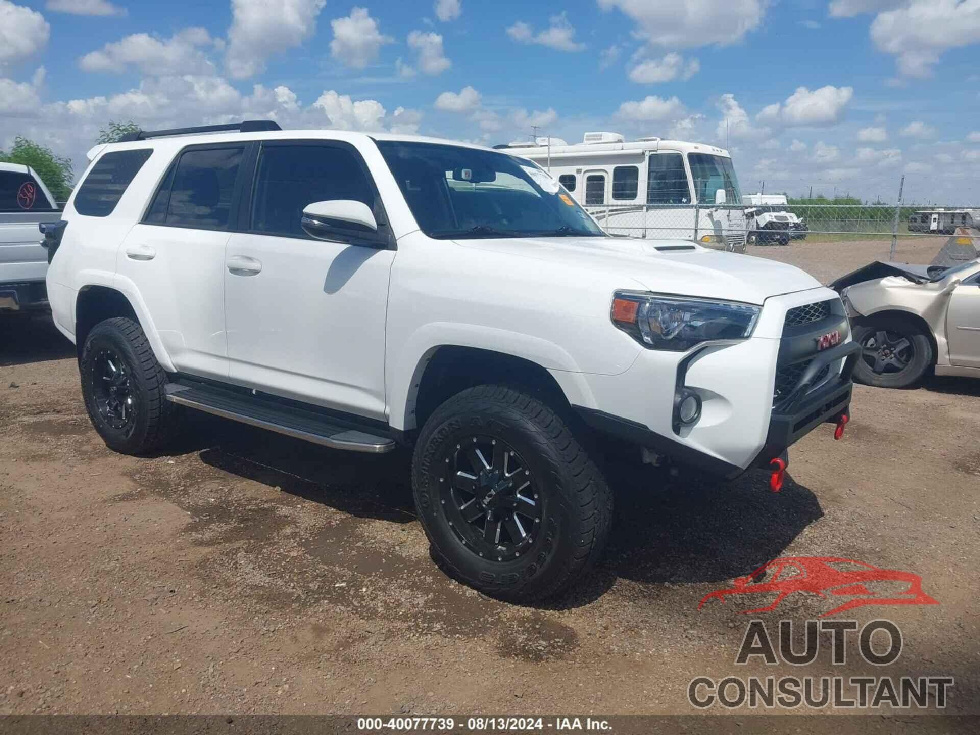 TOYOTA 4RUNNER 2019 - JTEBU5JR1K5733182