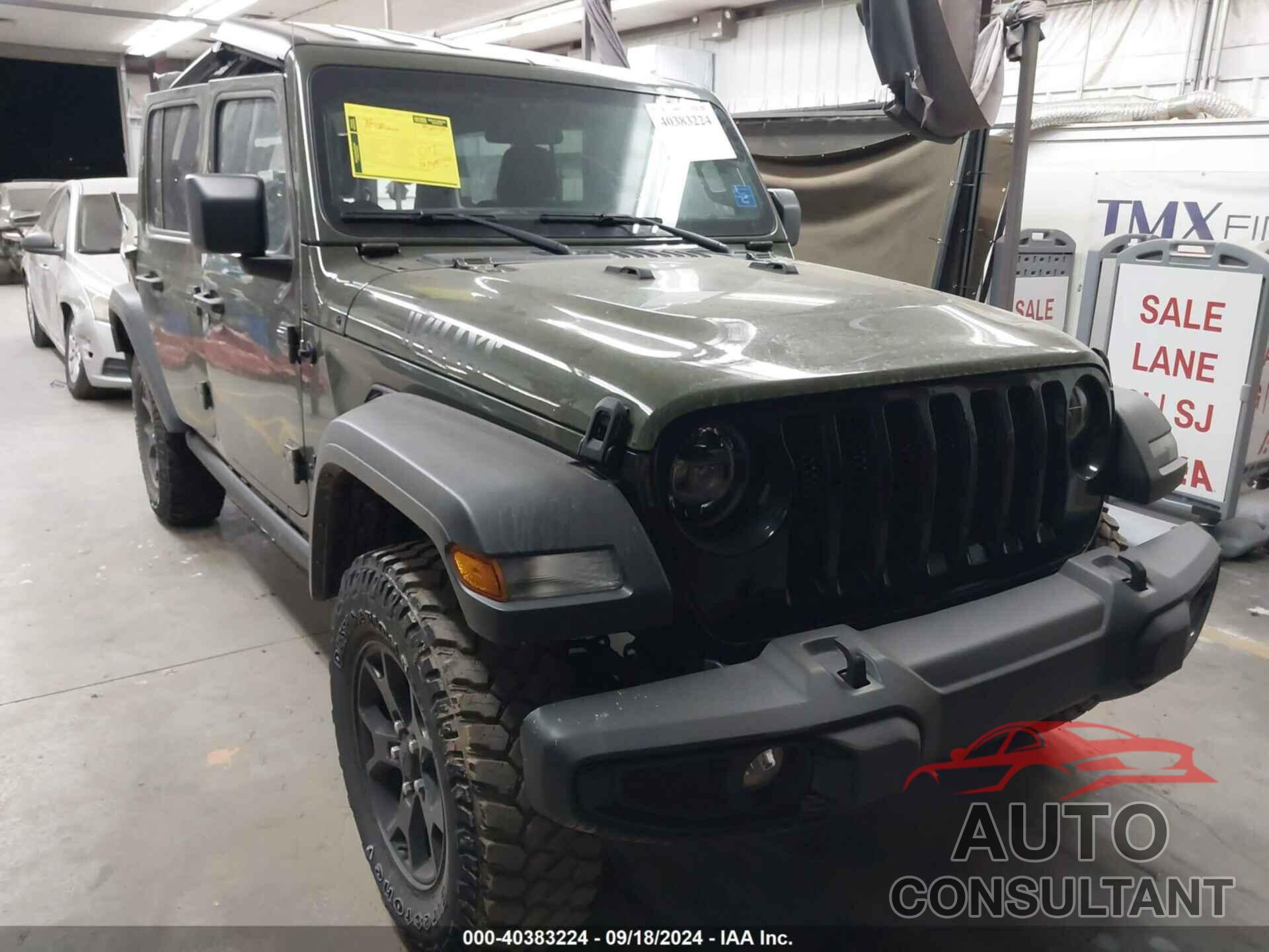 JEEP WRANGLER UNLIMITED 2021 - 1C4HJXDN4MW831745