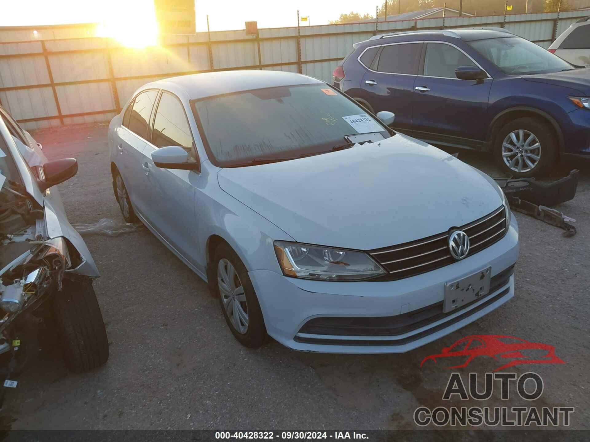 VOLKSWAGEN JETTA 2017 - 3VW2B7AJXHM341012