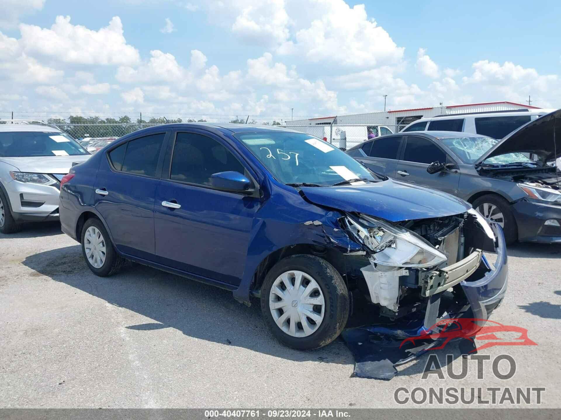 NISSAN VERSA 2019 - 3N1CN7AP8KL856805