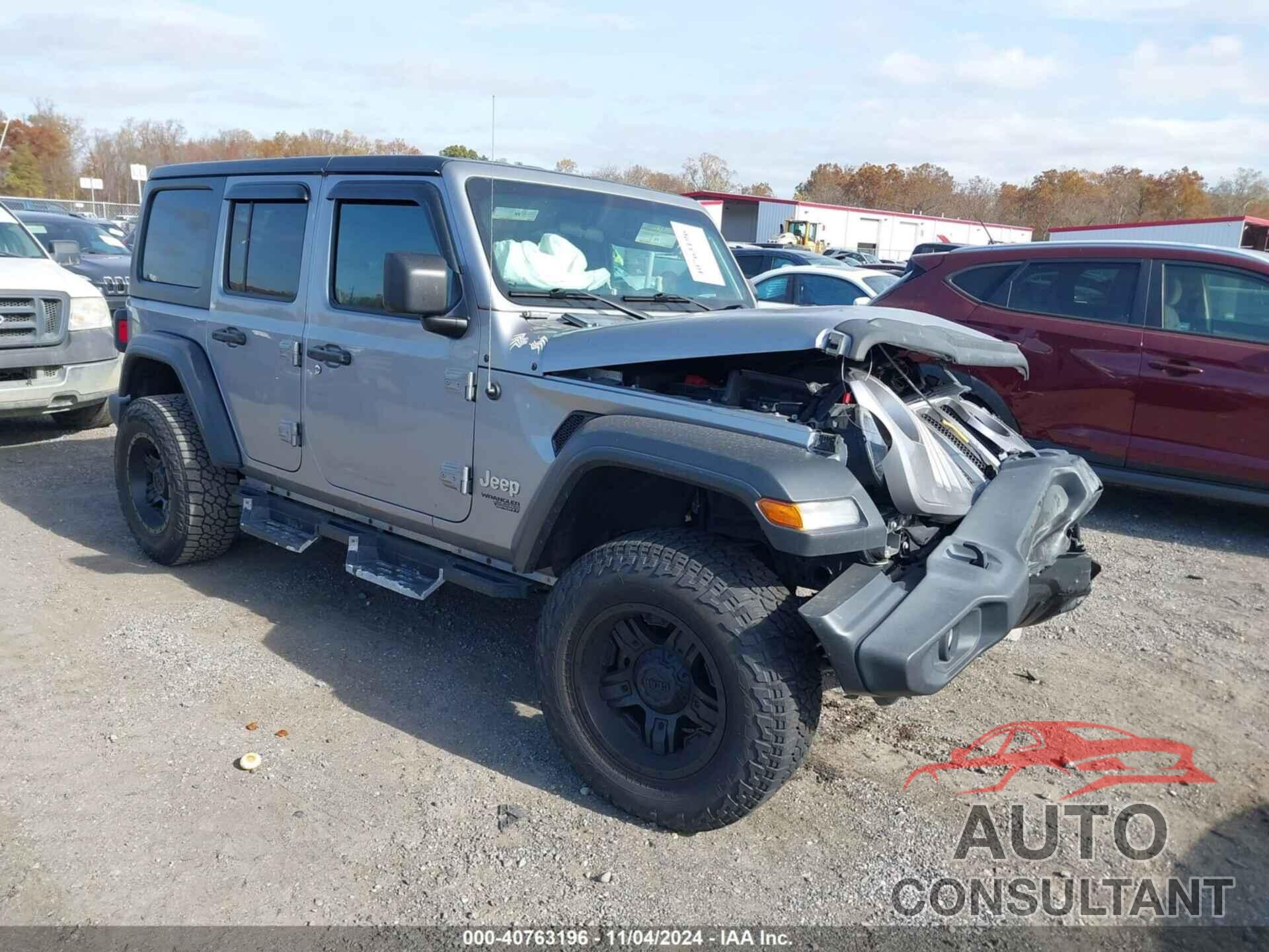 JEEP WRANGLER UNLIMITED 2018 - 1C4HJXDG0JW279528