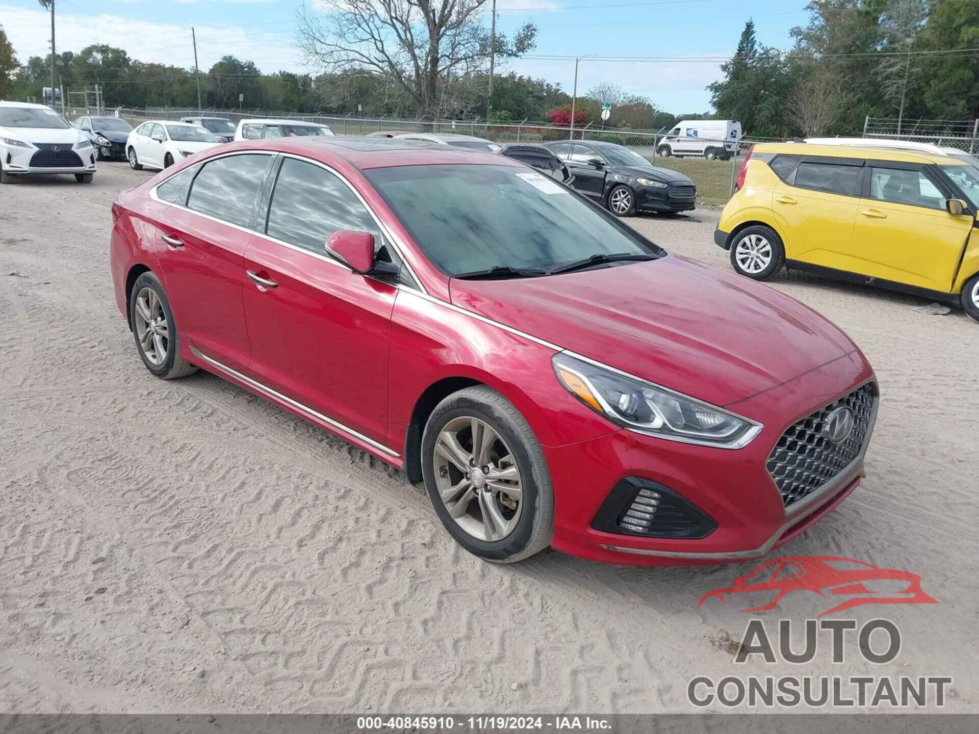 HYUNDAI SONATA 2018 - 5NPE34AF4JH619213